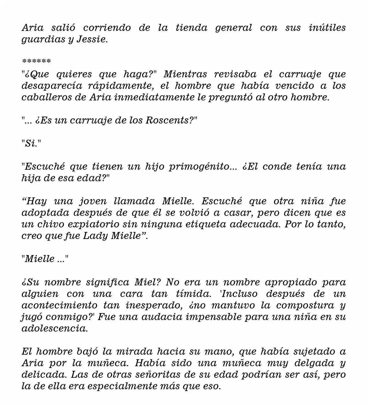 La Villana Gira El Reloj De Arena (Novela) - Capítulo 15 - Página 6 - LectorTMOo