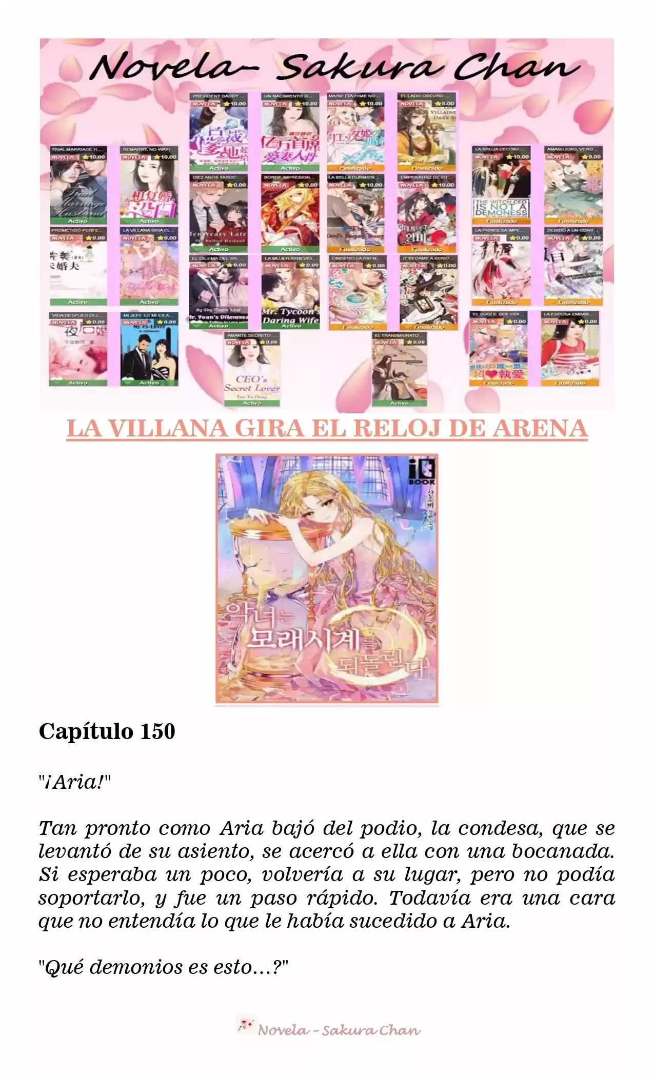 La Villana Gira El Reloj De Arena (Novela) - Capítulo 150 - Página 3 - LectorTMOo