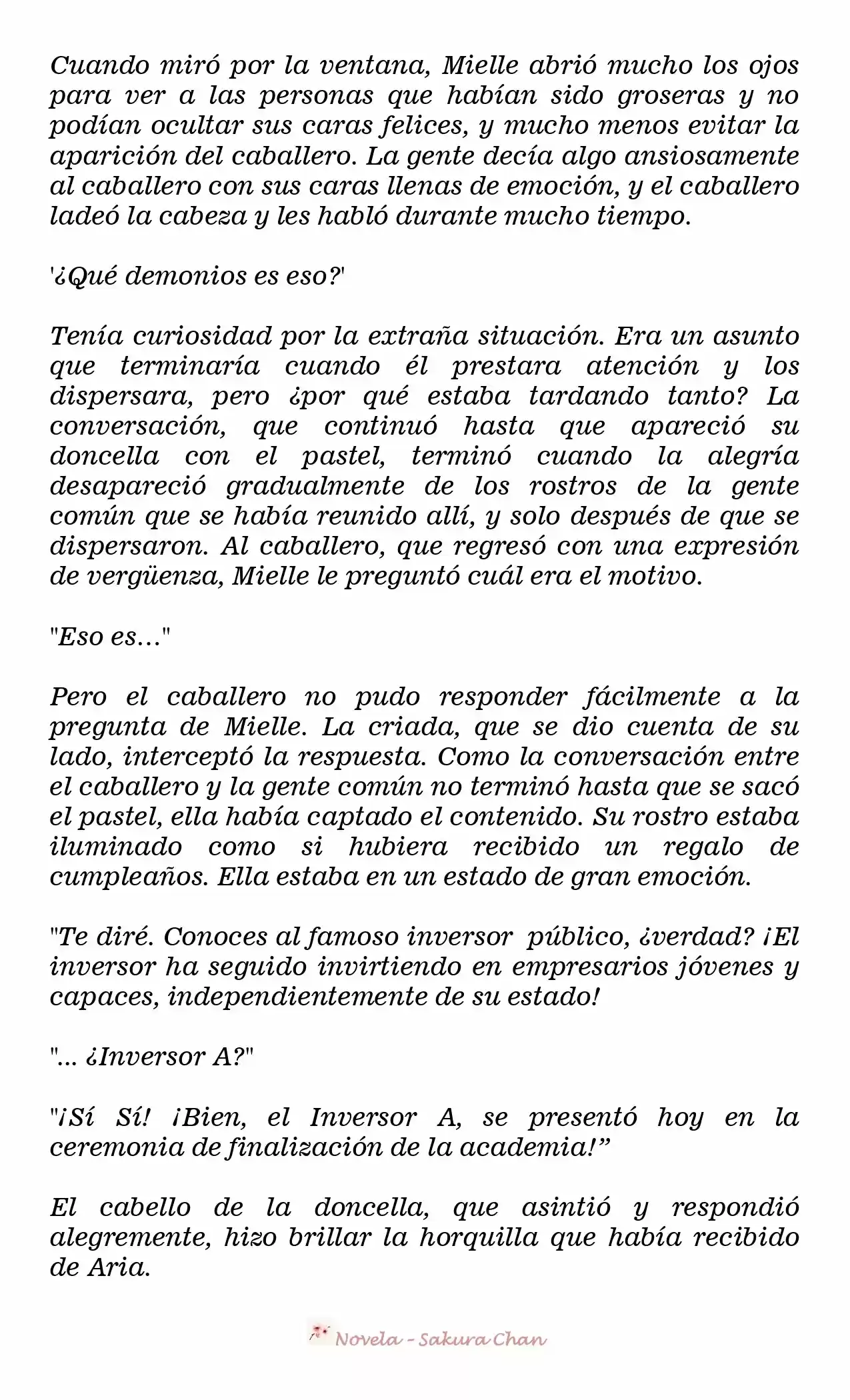 La Villana Gira El Reloj De Arena (Novela) - Capítulo 152 - Página 14 - LectorTMOo