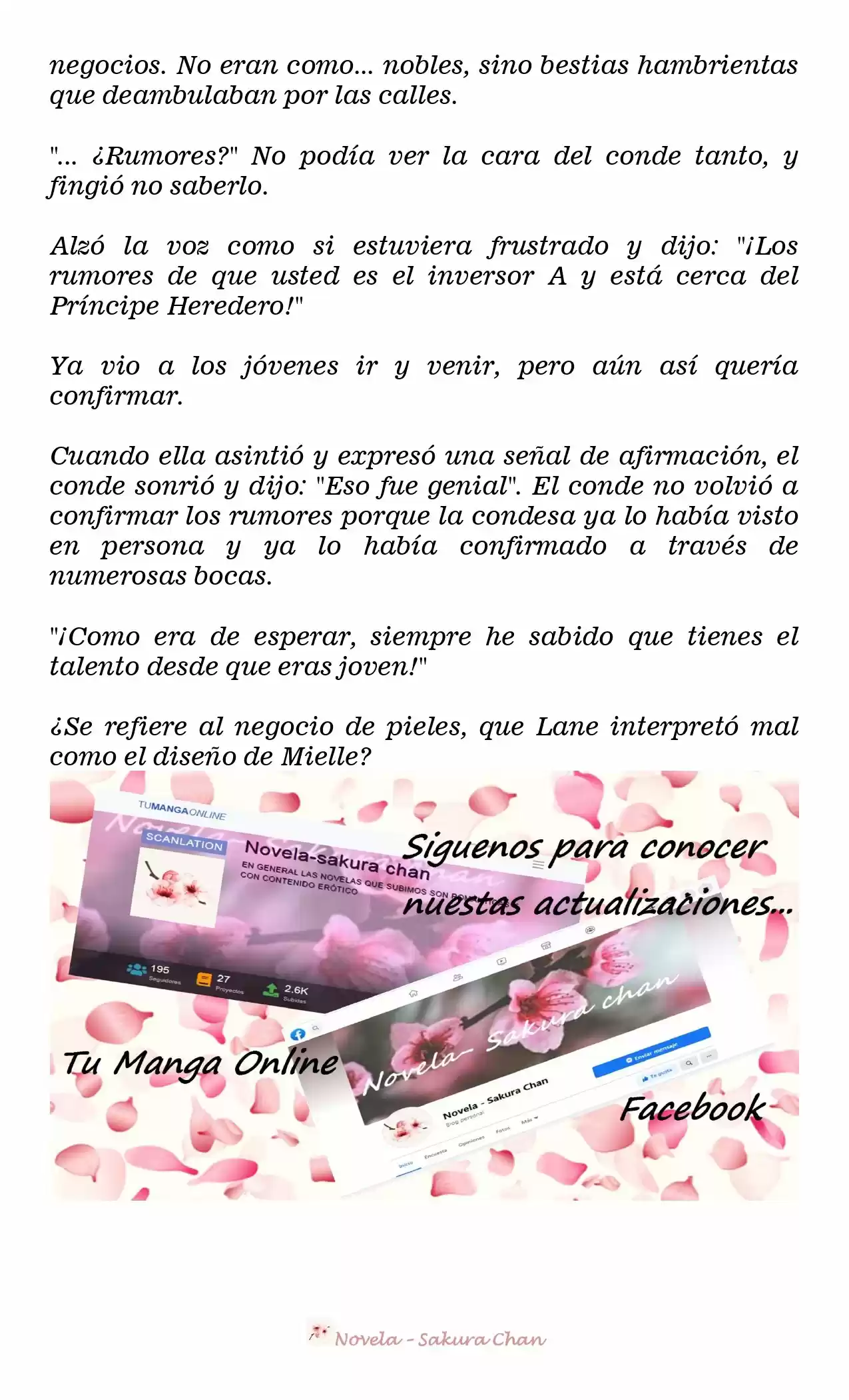 La Villana Gira El Reloj De Arena (Novela) - Capítulo 154 - Página 10 - LectorTMOo