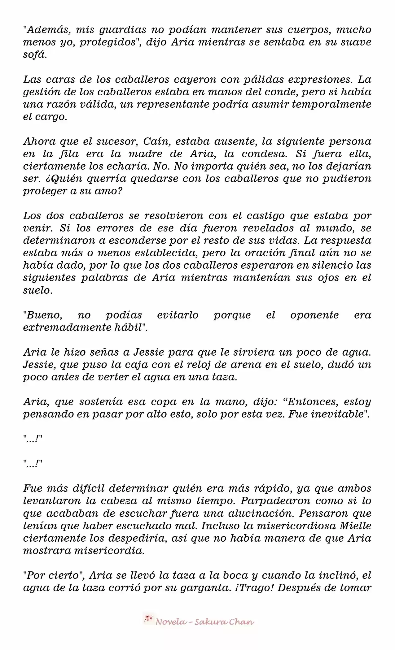 La Villana Gira El Reloj De Arena (Novela) - Capítulo 16 - Página 5 - LectorTMOo
