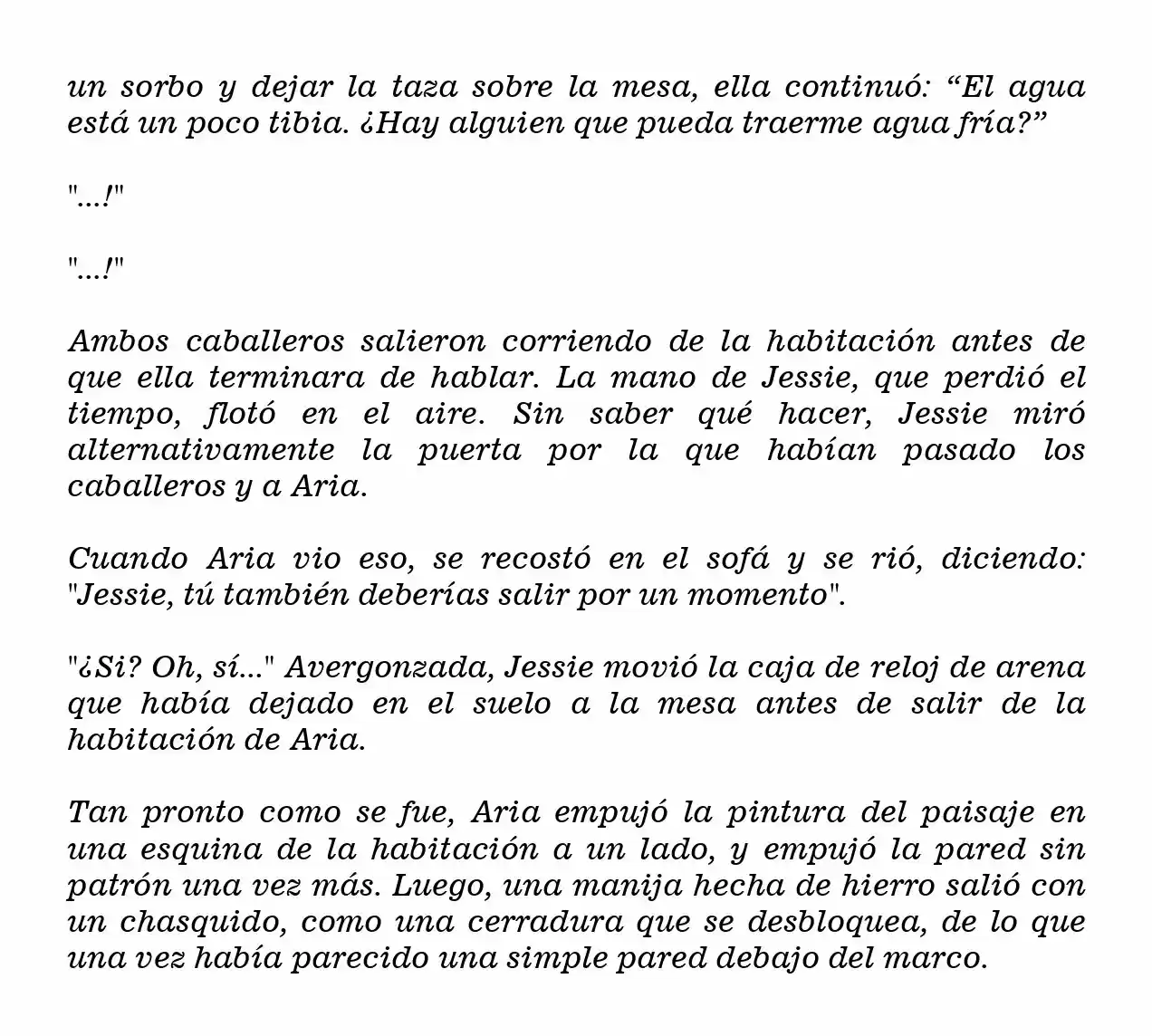 La Villana Gira El Reloj De Arena (Novela) - Capítulo 16 - Página 6 - LectorTMOo