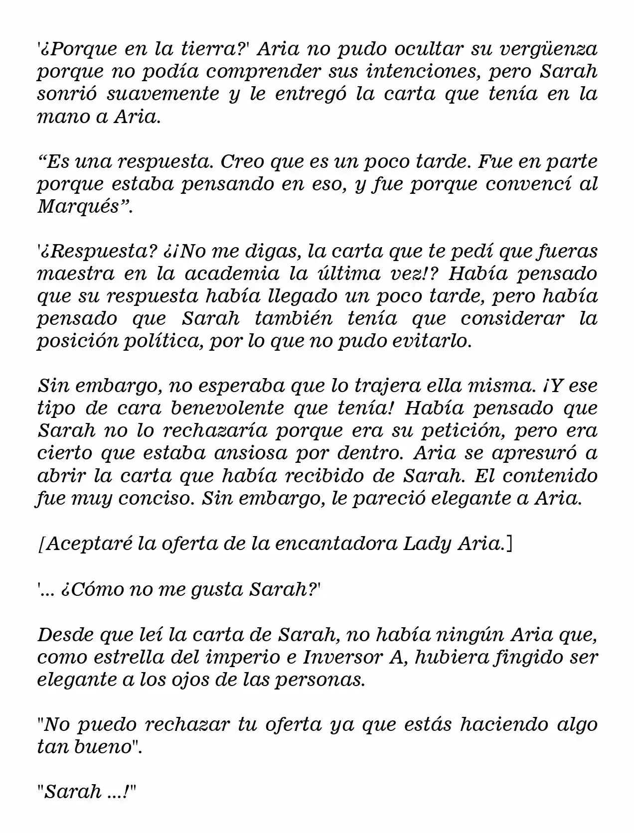 La Villana Gira El Reloj De Arena (Novela) - Capítulo 164 - Página 8 - LectorTMOo