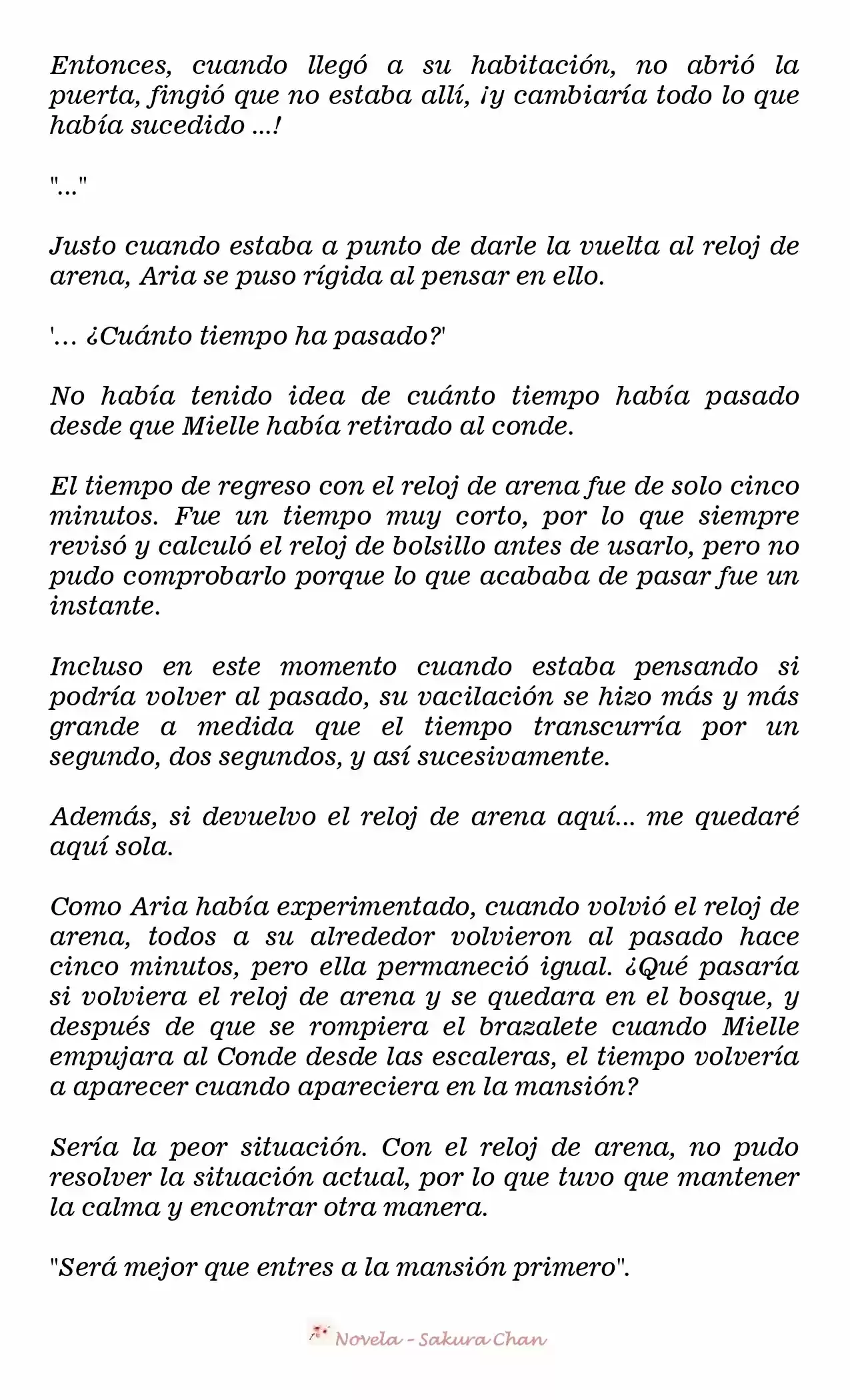 La Villana Gira El Reloj De Arena (Novela) - Capítulo 166 - Página 9 - LectorTMOo
