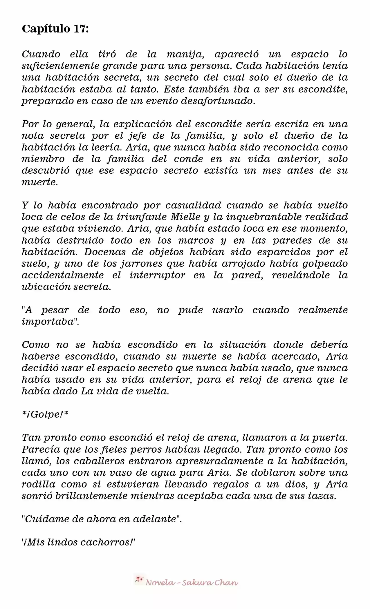 La Villana Gira El Reloj De Arena (Novela) - Capítulo 17 - Página 2 - LectorTMOo