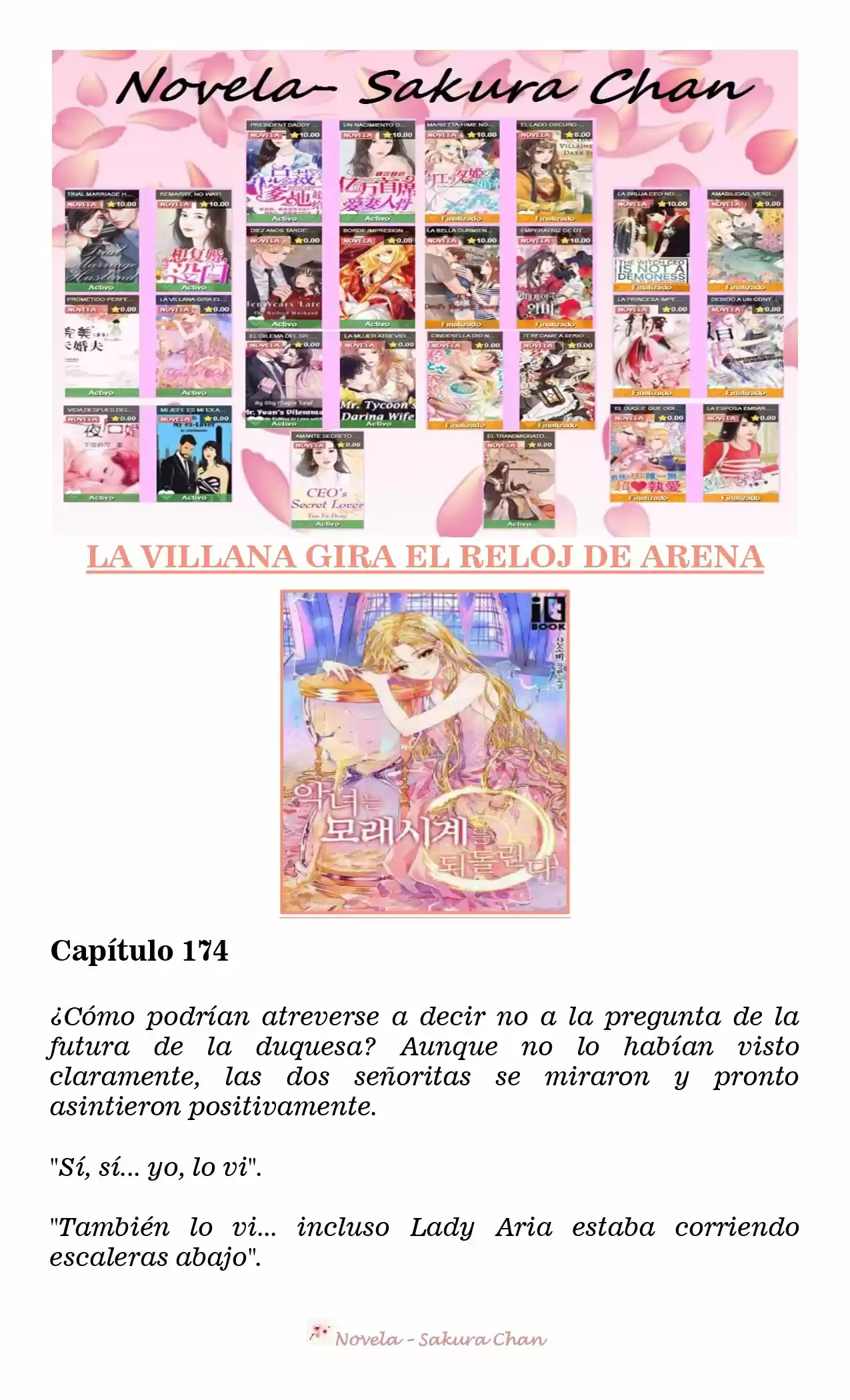 La Villana Gira El Reloj De Arena (Novela) - Capítulo 174 - Página 3 - LectorTMOo