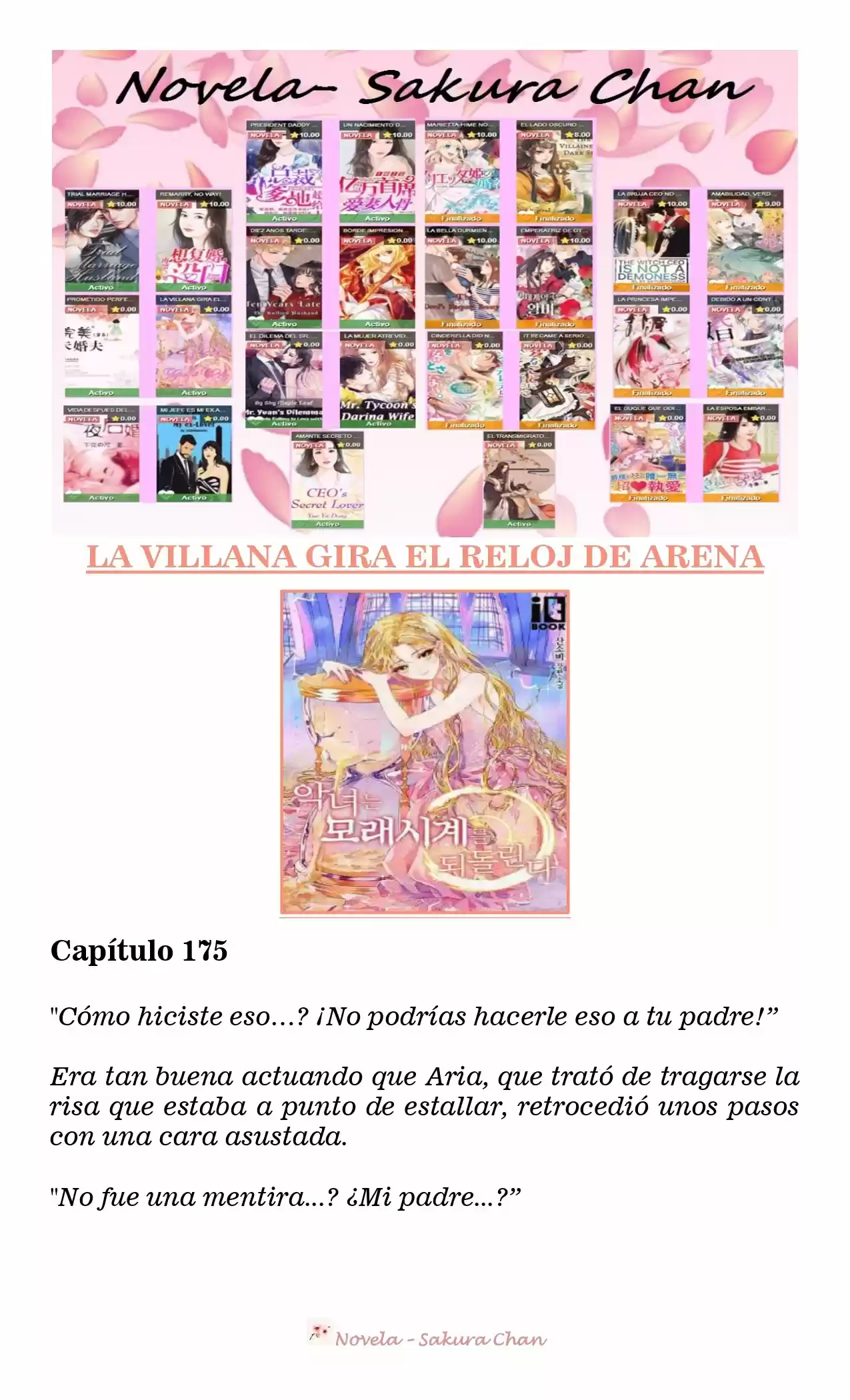 La Villana Gira El Reloj De Arena (Novela) - Capítulo 175 - Página 2 - LectorTMOo