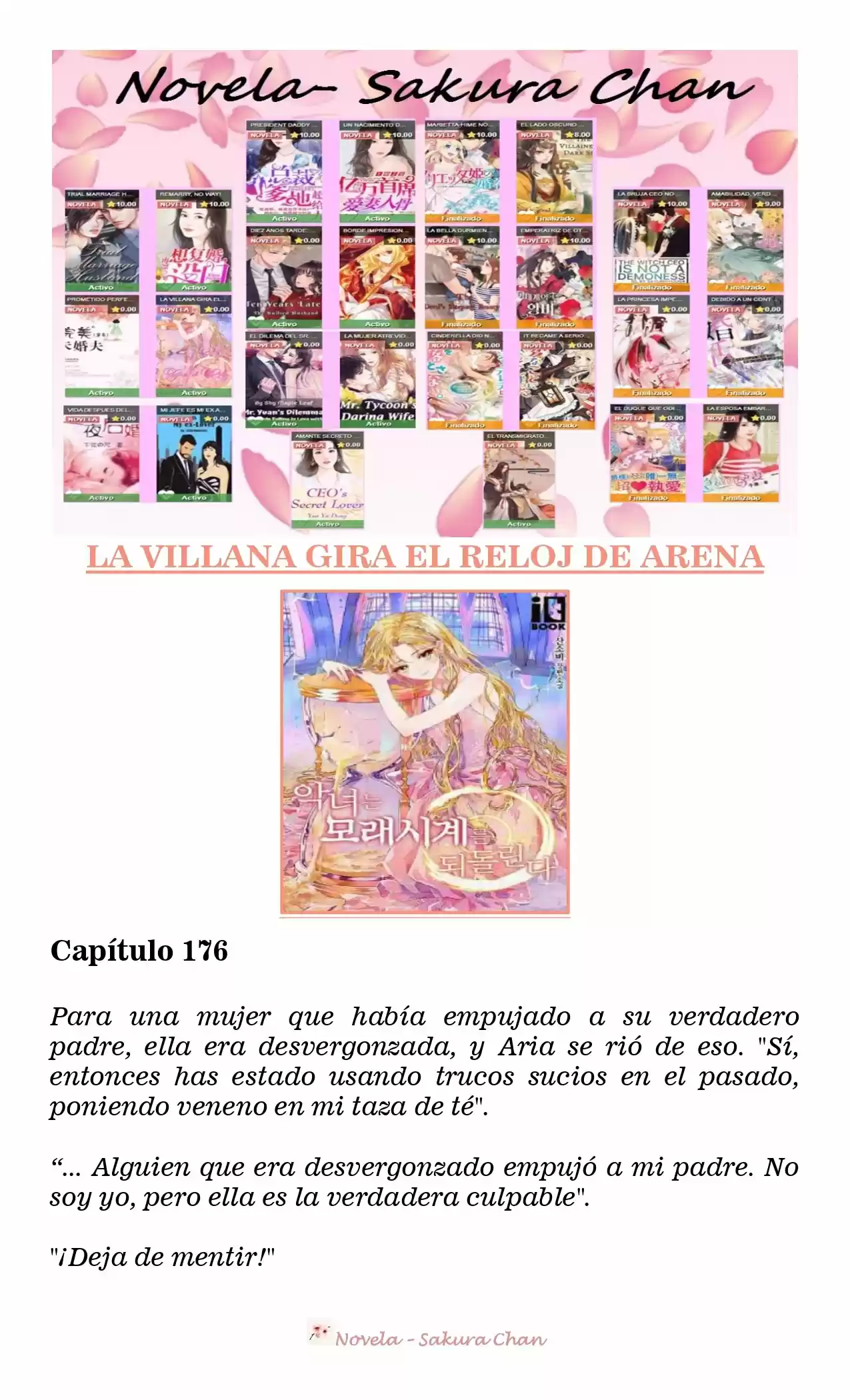 La Villana Gira El Reloj De Arena (Novela) - Capítulo 176 - Página 2 - LectorTMOo