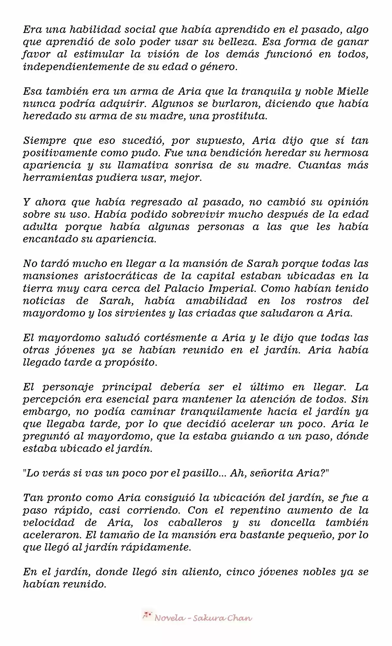 La Villana Gira El Reloj De Arena (Novela) - Capítulo 18 - Página 5 - LectorTMOo