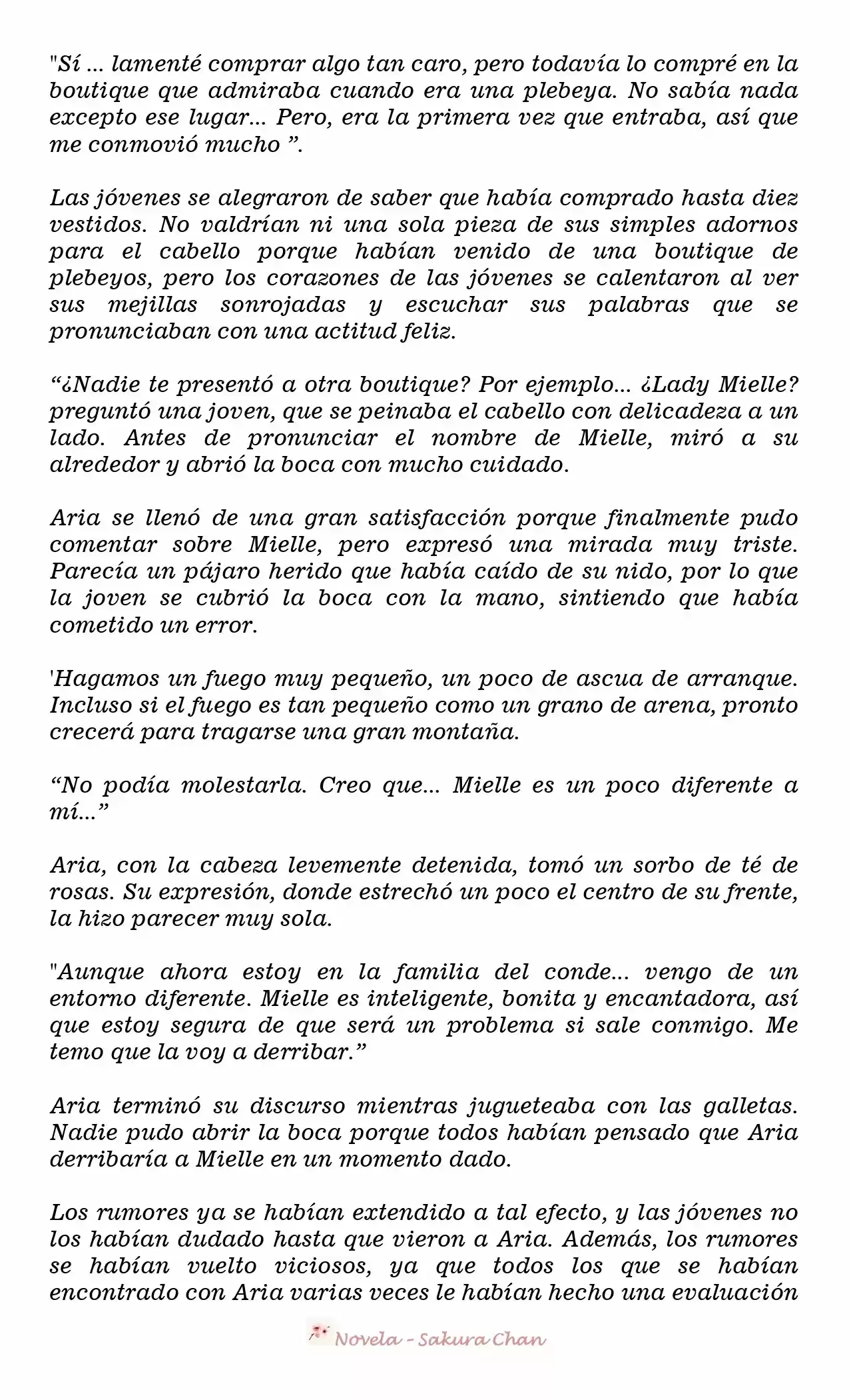 La Villana Gira El Reloj De Arena (Novela) - Capítulo 19 - Página 4 - LectorTMOo