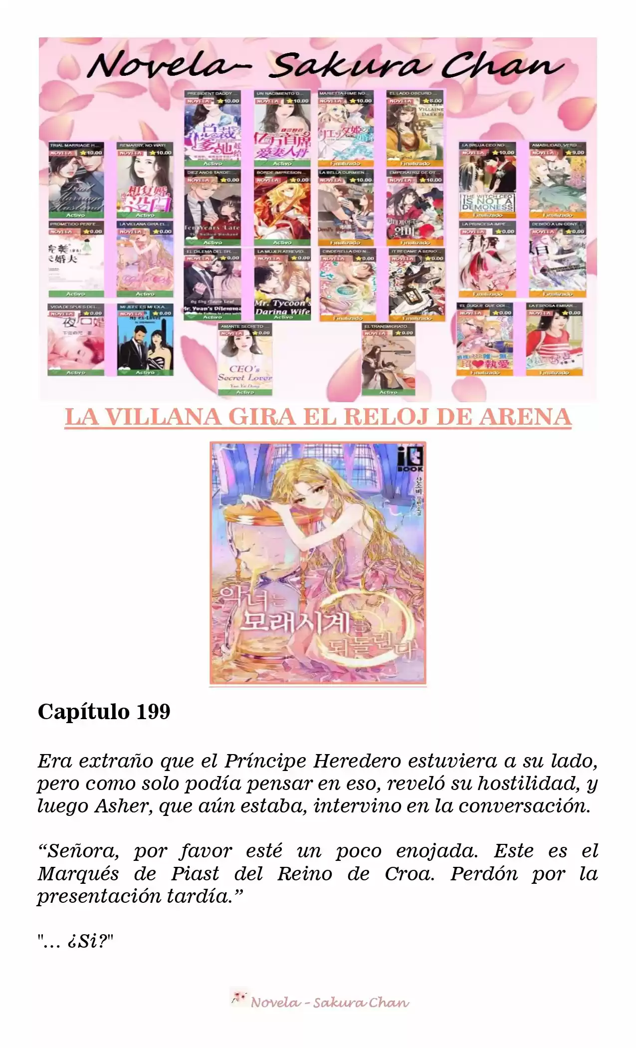 La Villana Gira El Reloj De Arena (Novela) - Capítulo 199 - Página 2 - LectorTMOo