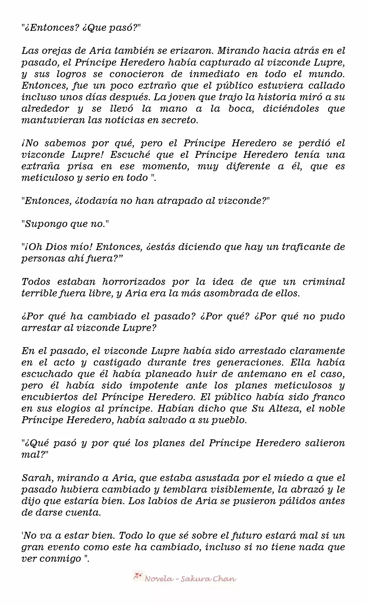 La Villana Gira El Reloj De Arena (Novela) - Capítulo 20 - Página 4 - LectorTMOo