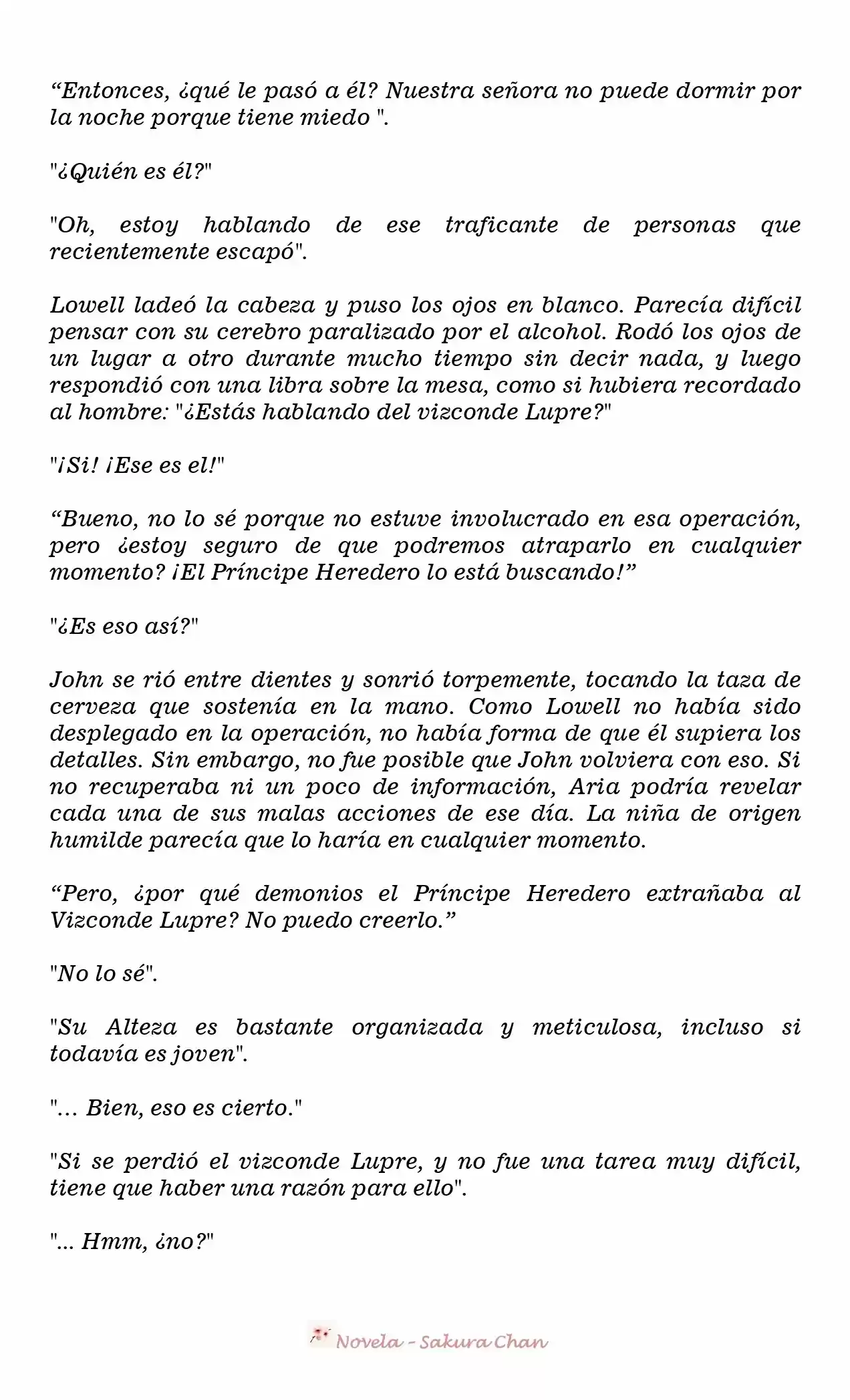 La Villana Gira El Reloj De Arena (Novela) - Capítulo 20 - Página 6 - LectorTMOo
