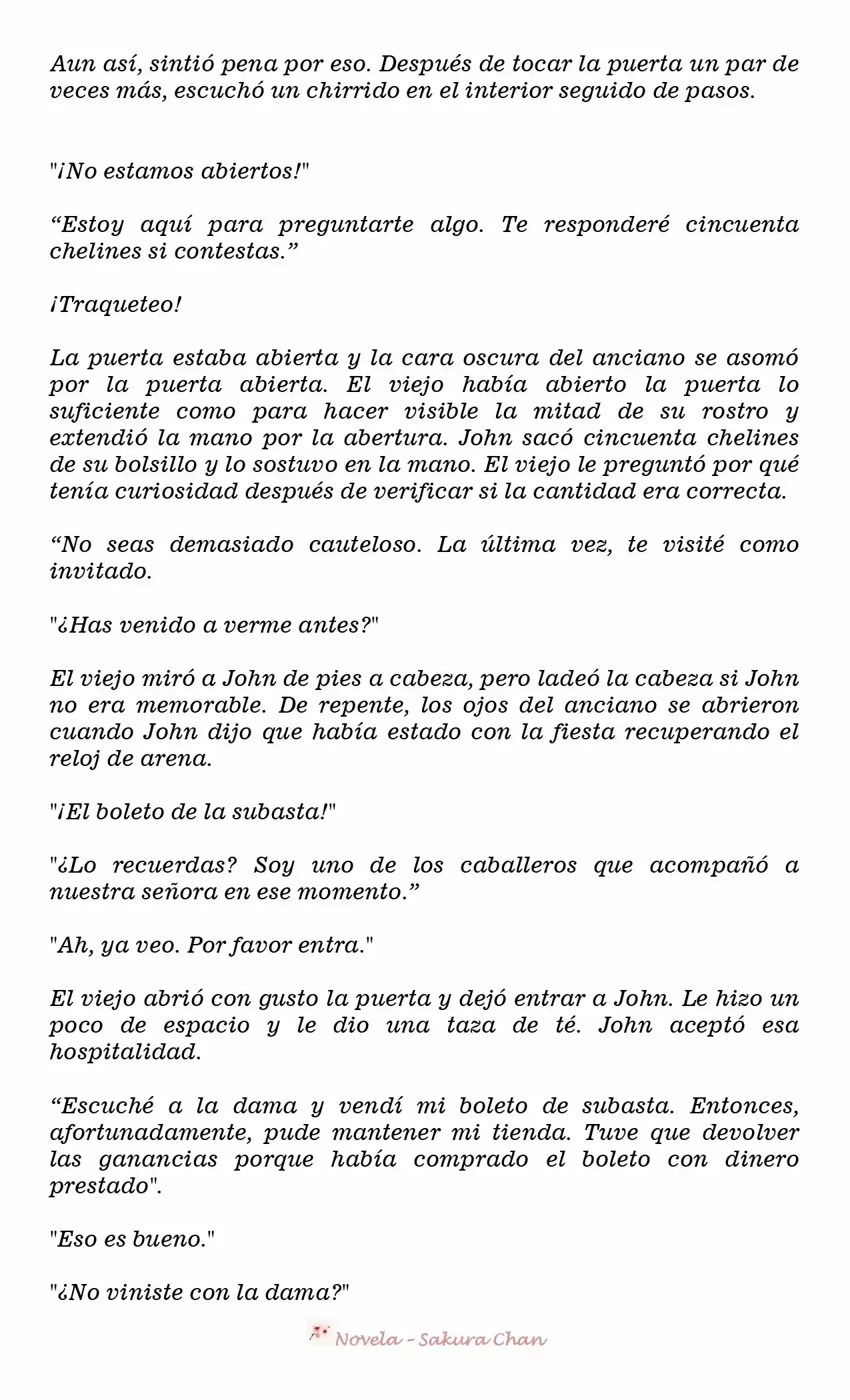 La Villana Gira El Reloj De Arena (Novela) - Capítulo 21 - Página 4 - LectorTMOo