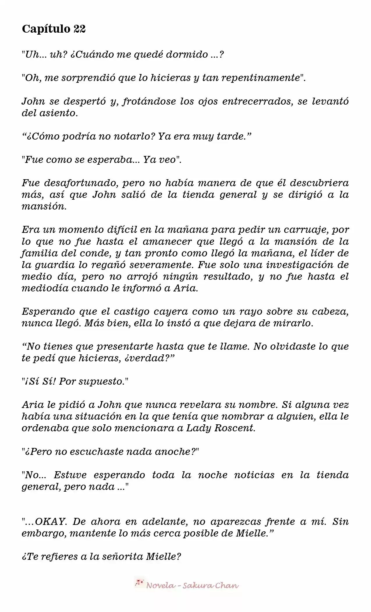 La Villana Gira El Reloj De Arena (Novela) - Capítulo 22 - Página 2 - LectorTMOo
