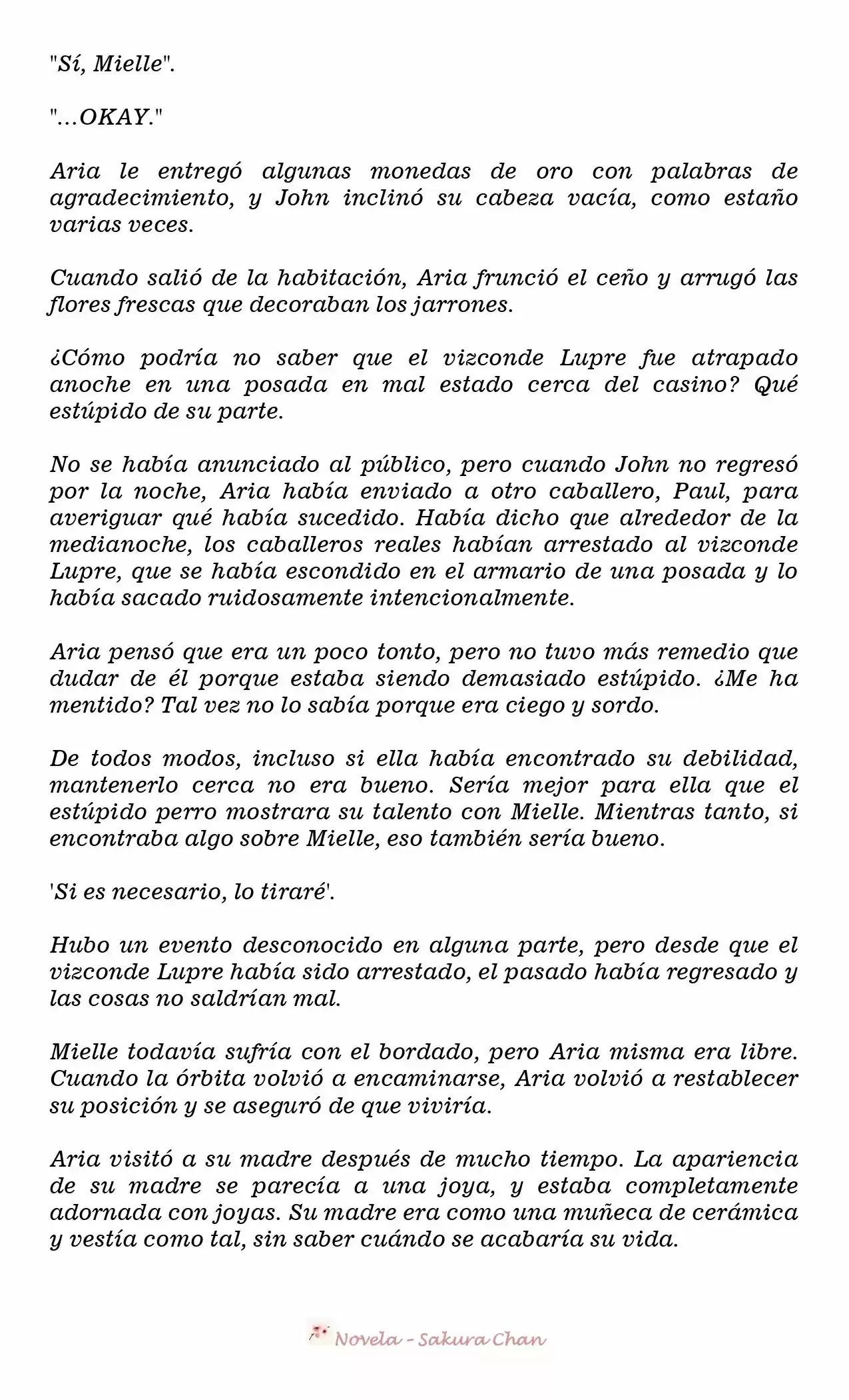 La Villana Gira El Reloj De Arena (Novela) - Capítulo 22 - Página 3 - LectorTMOo