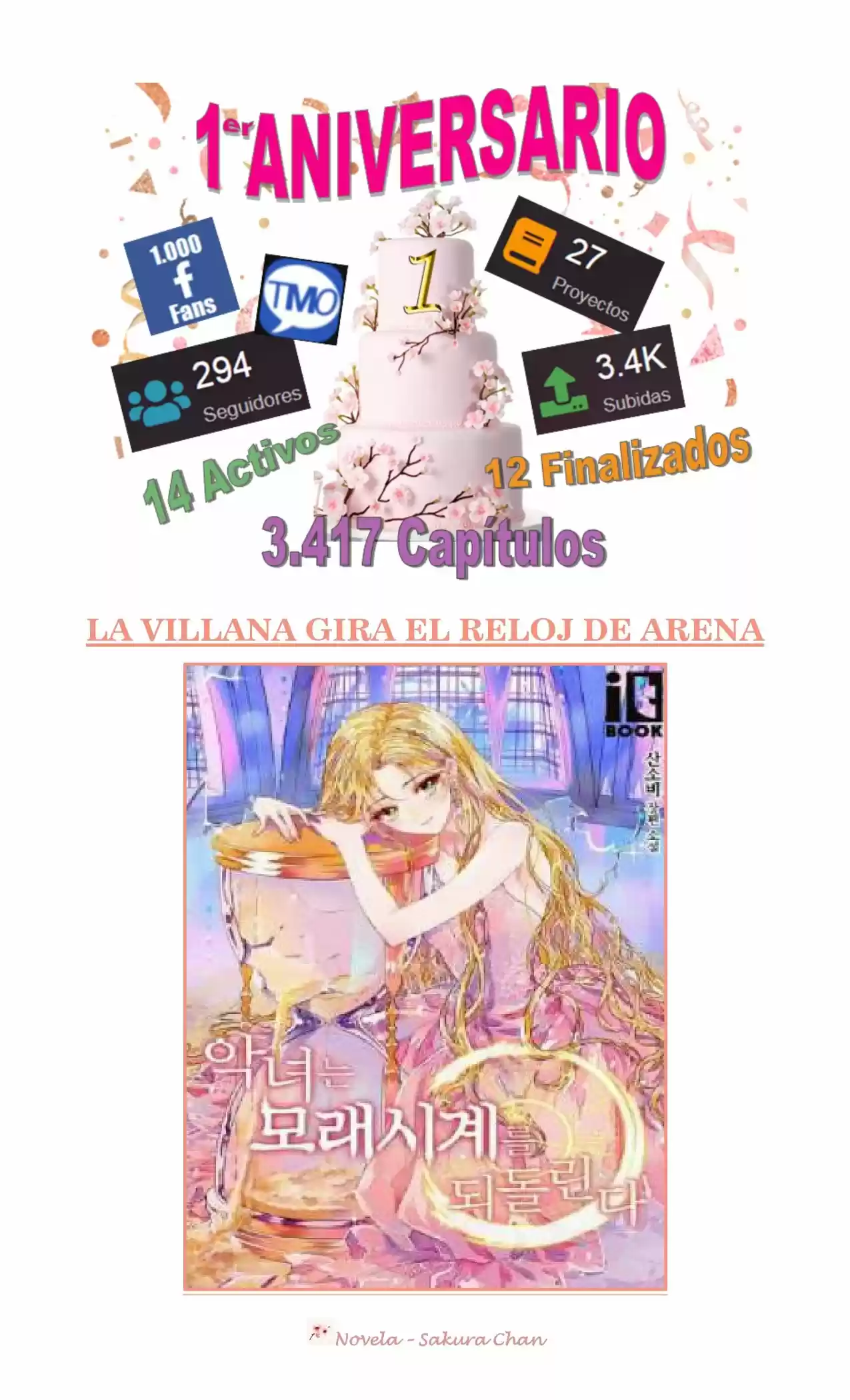 La Villana Gira El Reloj De Arena (Novela) - Capítulo 227 - Página 1 - LectorTMOo