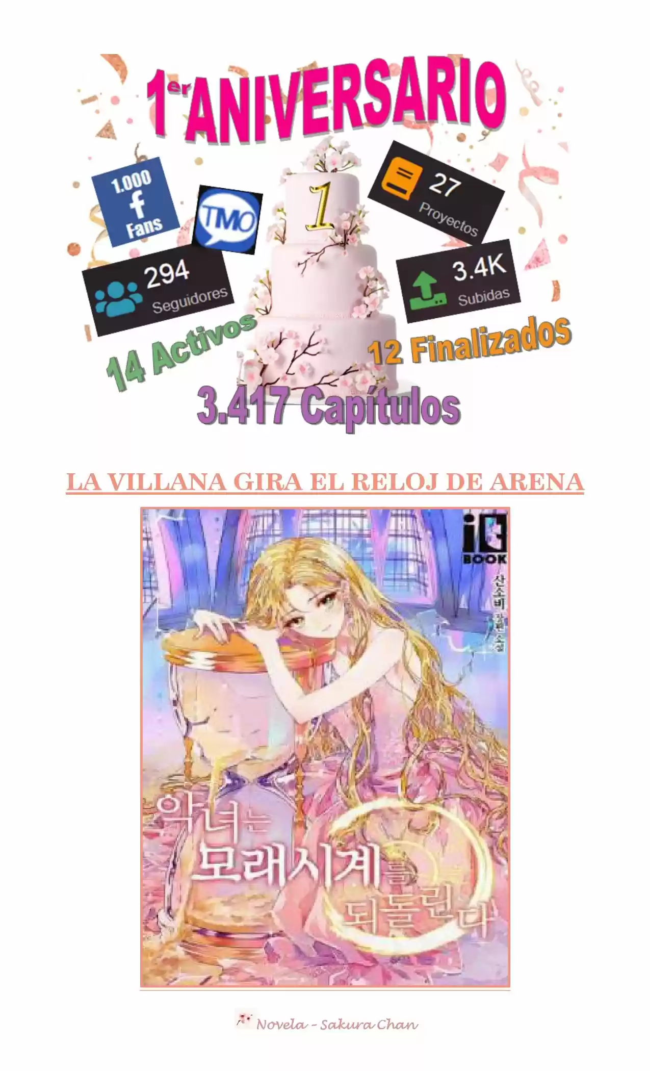 La Villana Gira El Reloj De Arena (Novela) - Capítulo 228 - Página 1 - LectorTMOo
