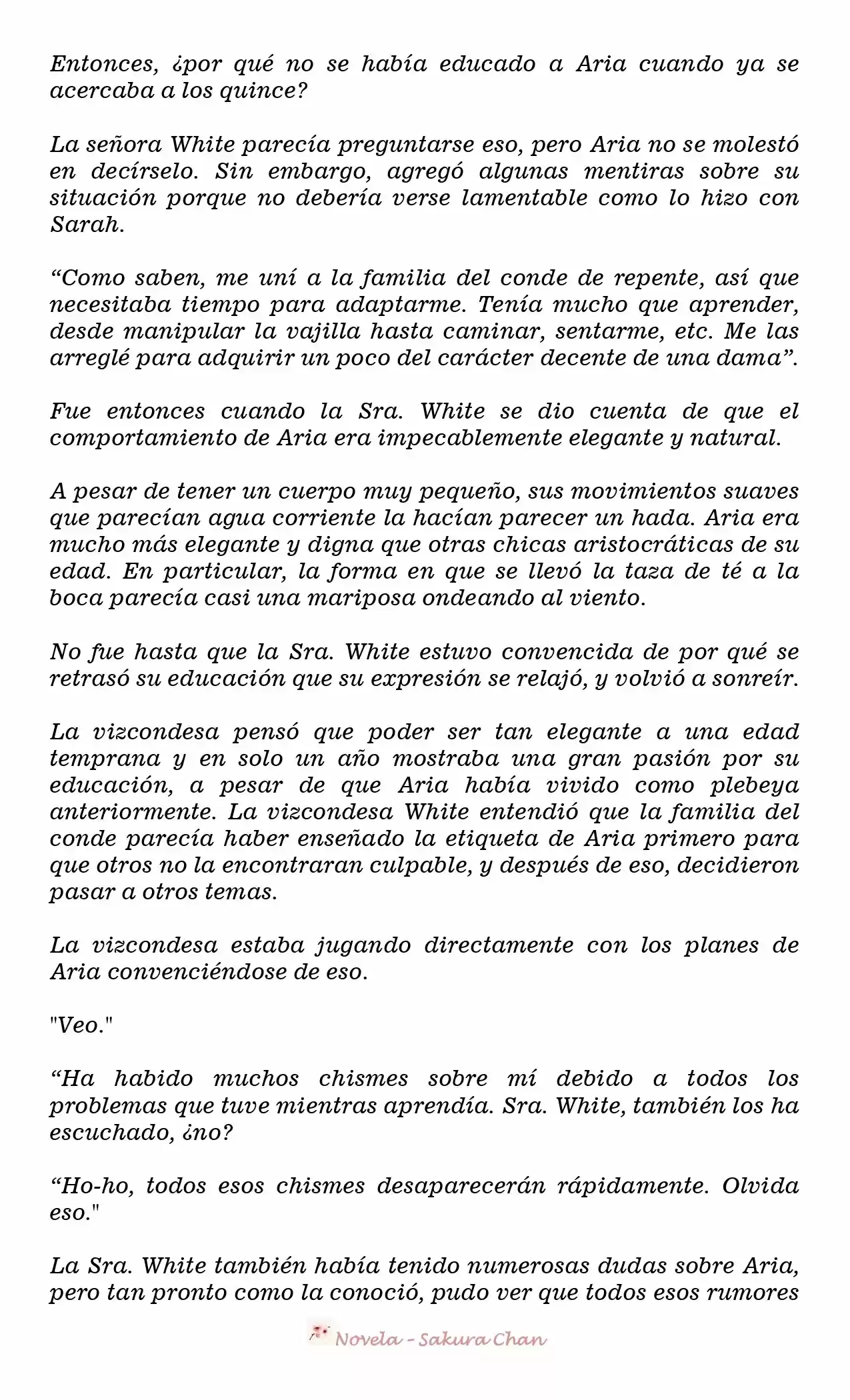 La Villana Gira El Reloj De Arena (Novela) - Capítulo 23 - Página 5 - LectorTMOo