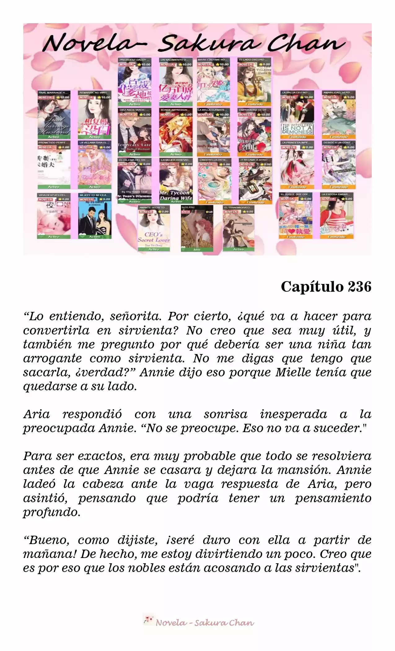 La Villana Gira El Reloj De Arena (Novela) - Capítulo 236 - Página 2 - LectorTMOo