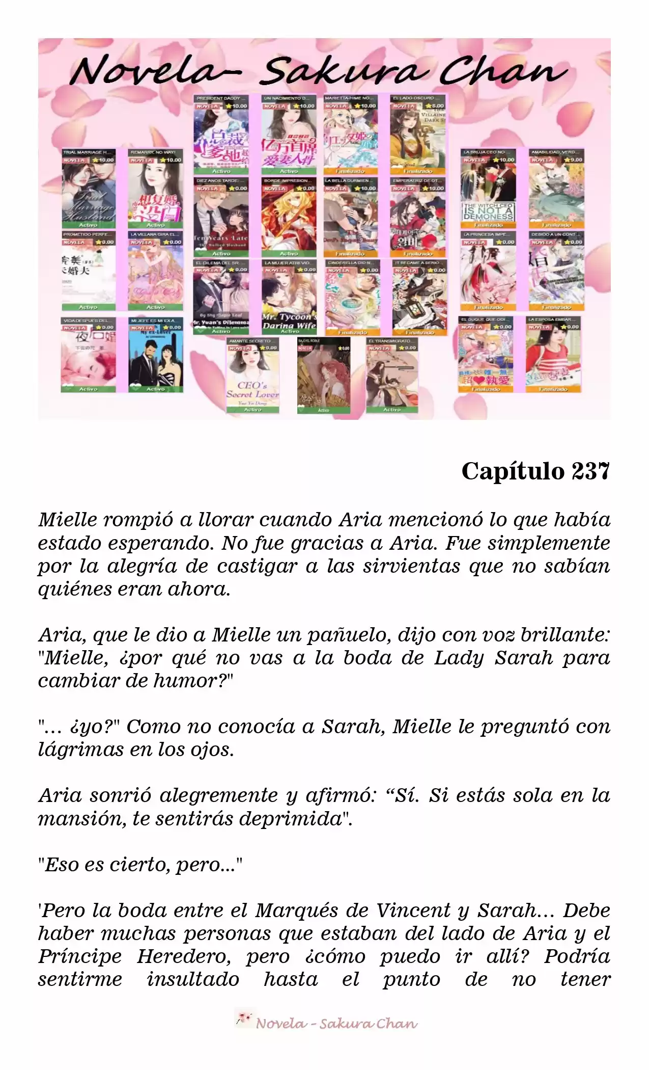 La Villana Gira El Reloj De Arena (Novela) - Capítulo 237 - Página 2 - LectorTMOo