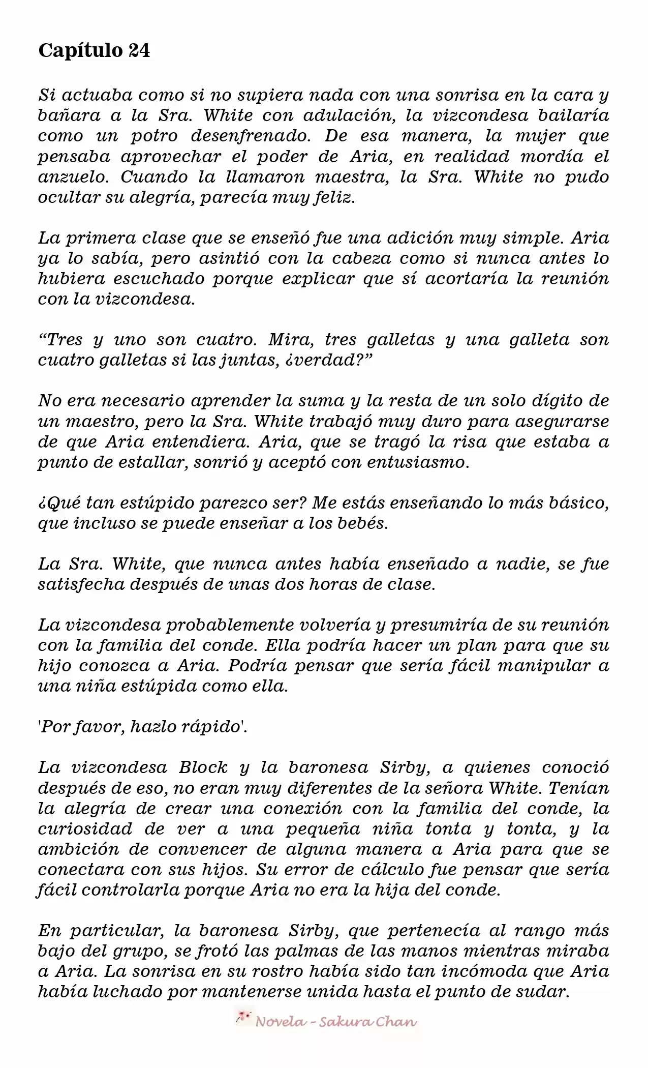 La Villana Gira El Reloj De Arena (Novela) - Capítulo 24 - Página 2 - LectorTMOo