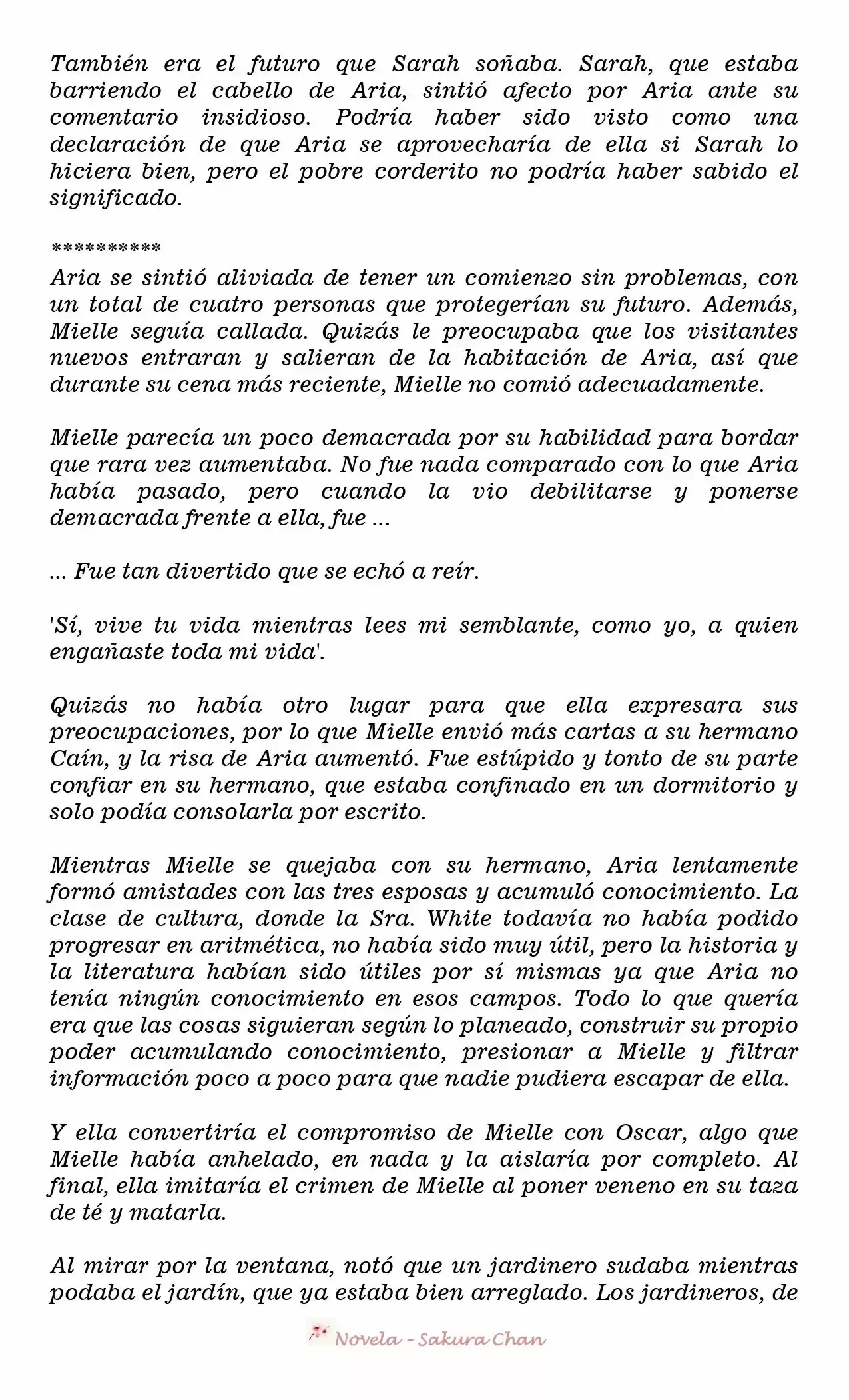 La Villana Gira El Reloj De Arena (Novela) - Capítulo 24 - Página 4 - LectorTMOo