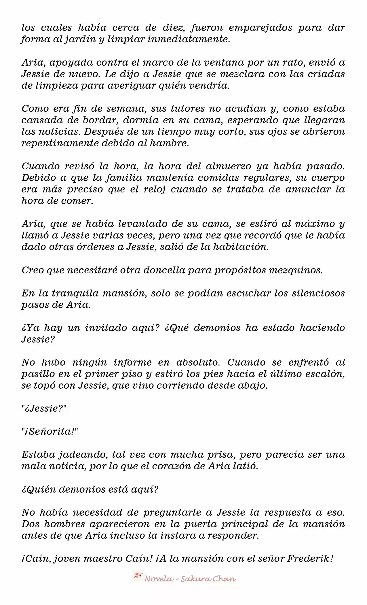 La Villana Gira El Reloj De Arena (Novela) - Capítulo 24 - Página 5 - LectorTMOo