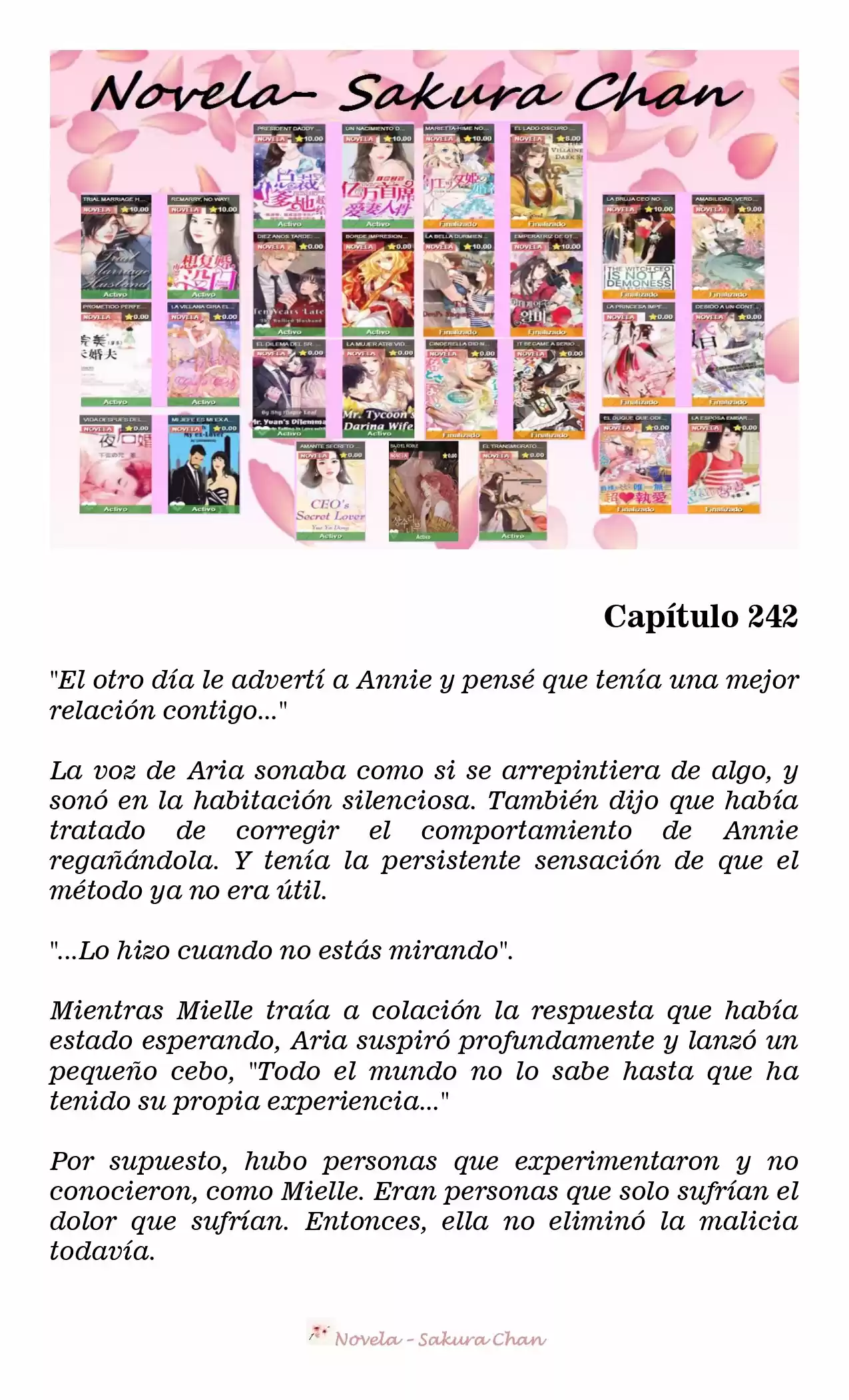 La Villana Gira El Reloj De Arena (Novela) - Capítulo 242 - Página 2 - LectorTMOo