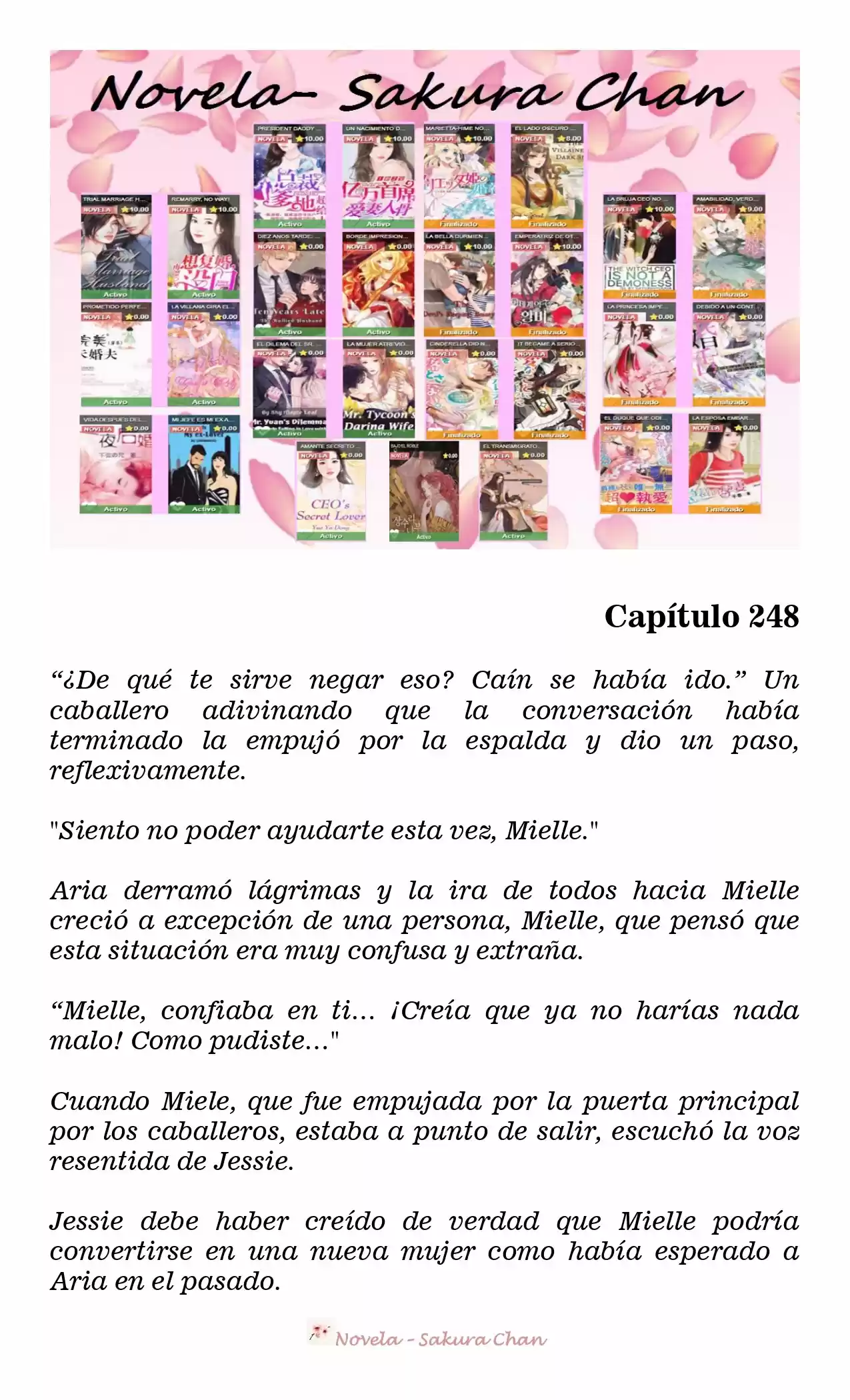 La Villana Gira El Reloj De Arena (Novela) - Capítulo 248 - Página 2 - LectorTMOo