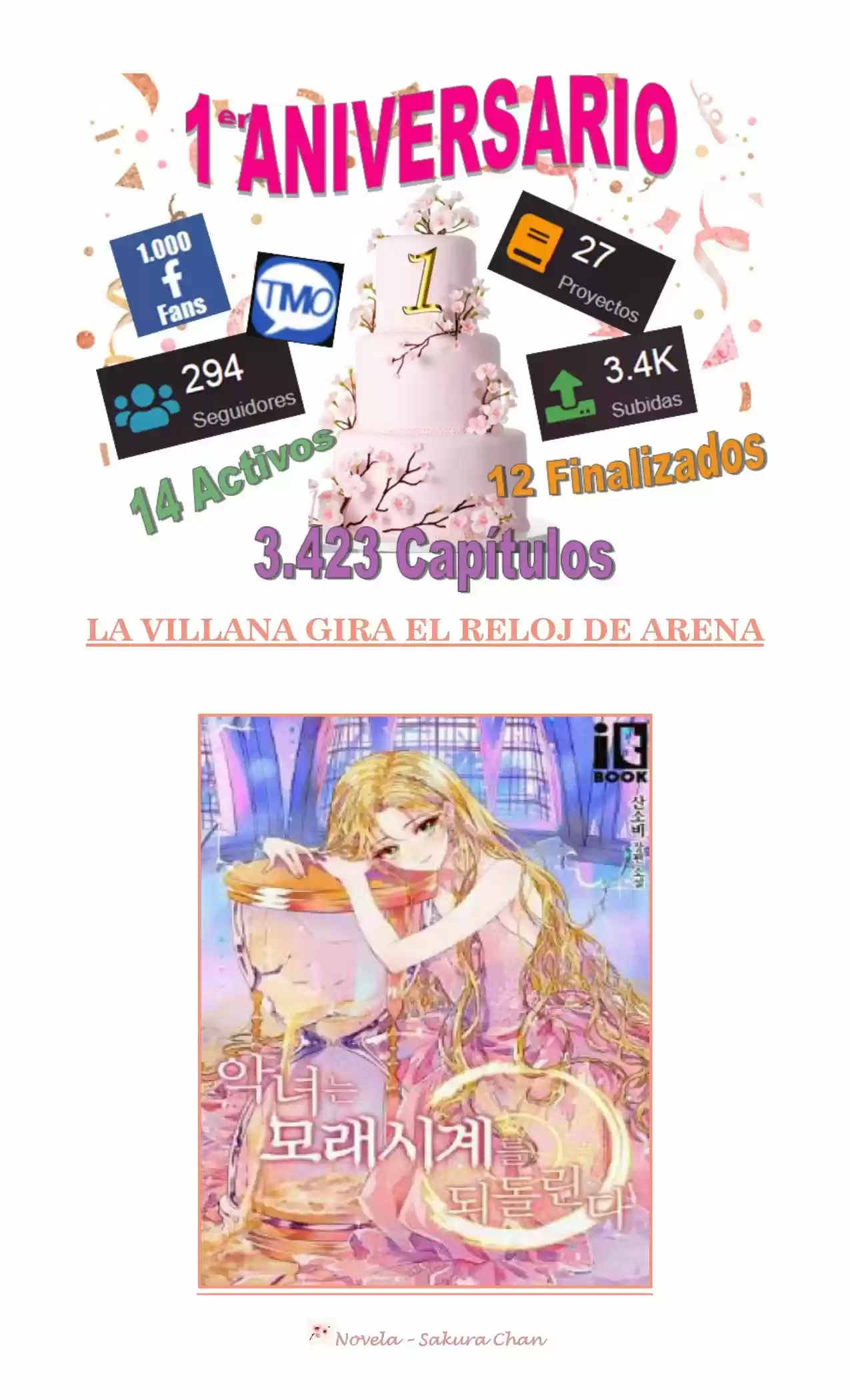 La Villana Gira El Reloj De Arena (Novela) - Capítulo 251 - Página 1 - LectorTMOo