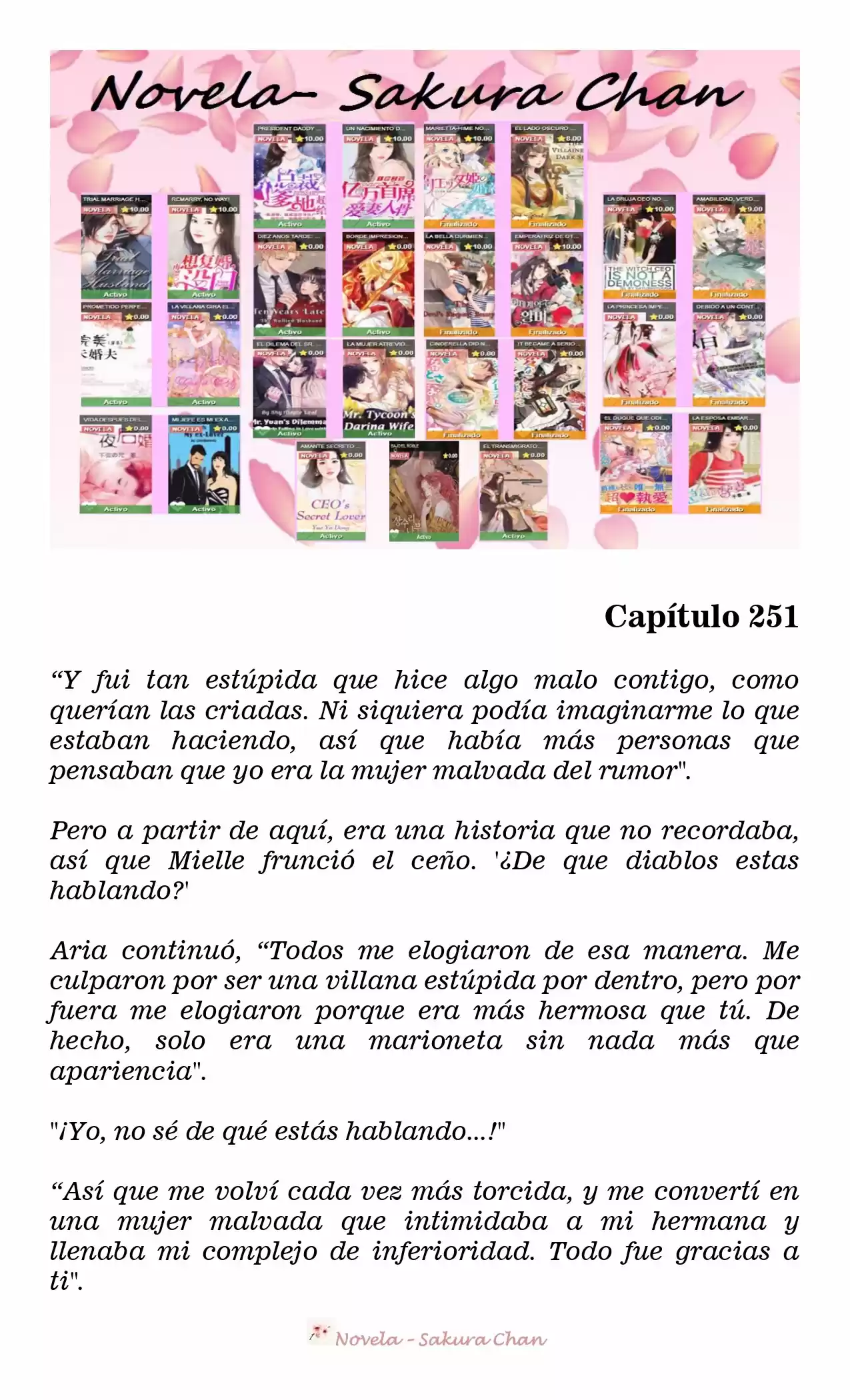 La Villana Gira El Reloj De Arena (Novela) - Capítulo 251 - Página 2 - LectorTMOo