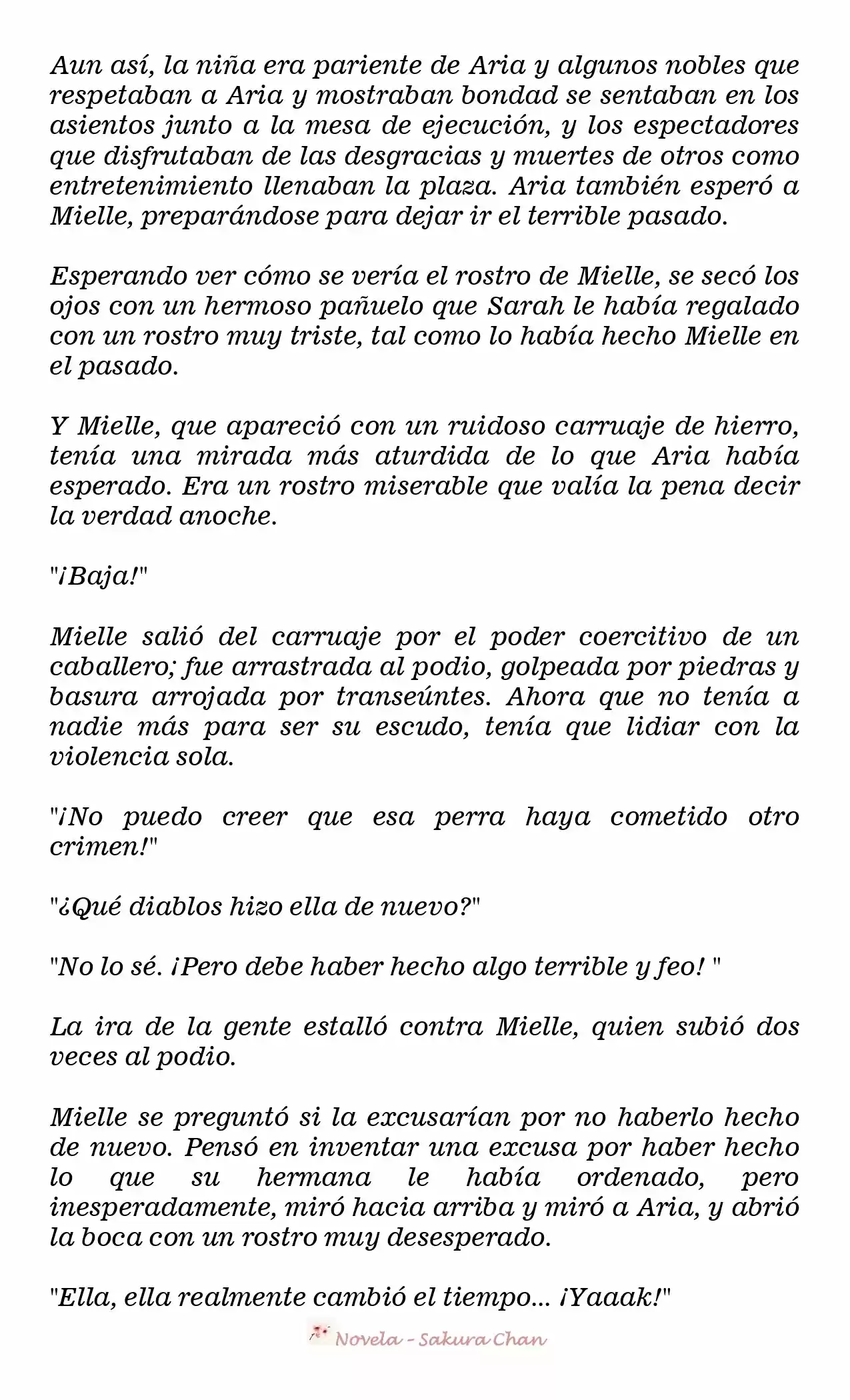 La Villana Gira El Reloj De Arena (Novela) - Capítulo 251 - Página 6 - LectorTMOo