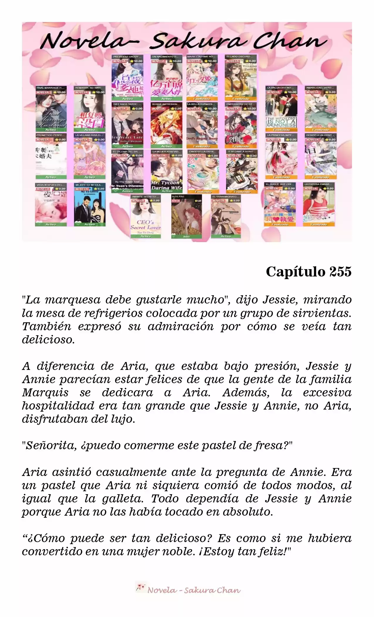 La Villana Gira El Reloj De Arena (Novela) - Capítulo 255 - Página 2 - LectorTMOo