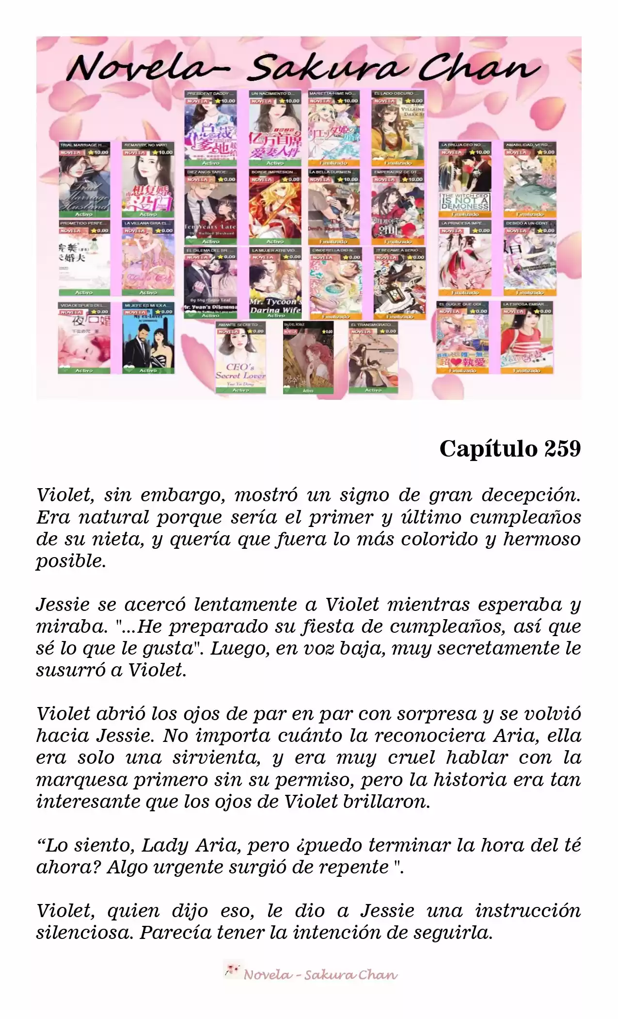 La Villana Gira El Reloj De Arena (Novela) - Capítulo 259 - Página 2 - LectorTMOo