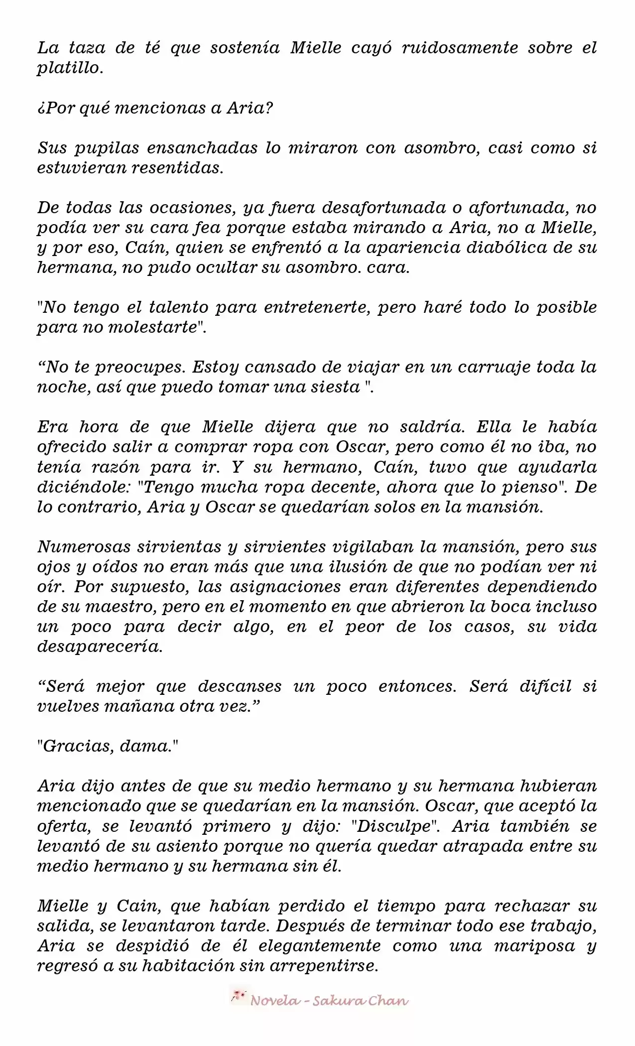 La Villana Gira El Reloj De Arena (Novela) - Capítulo 26 - Página 5 - LectorTMOo