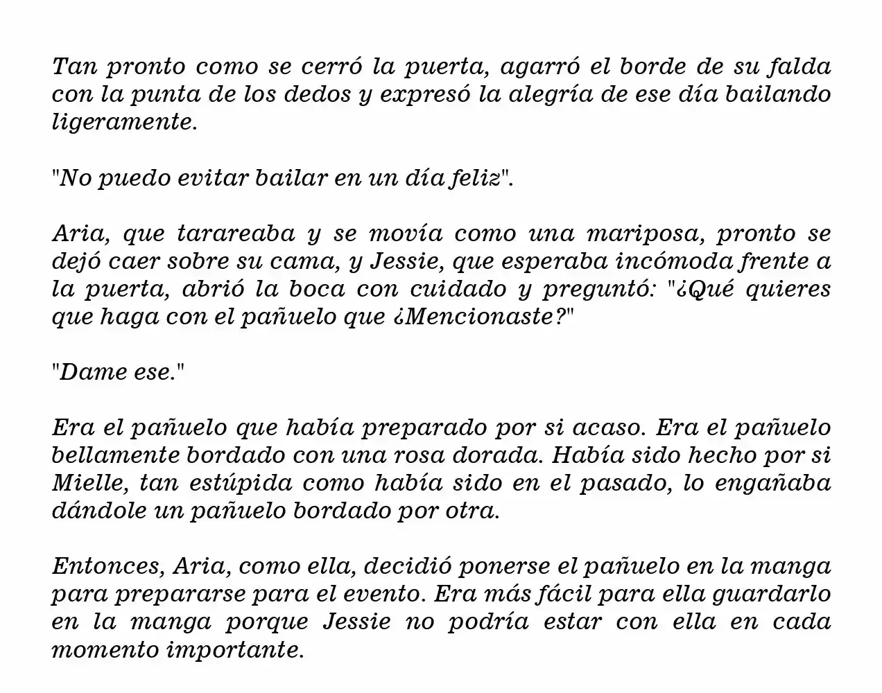 La Villana Gira El Reloj De Arena (Novela) - Capítulo 26 - Página 6 - LectorTMOo