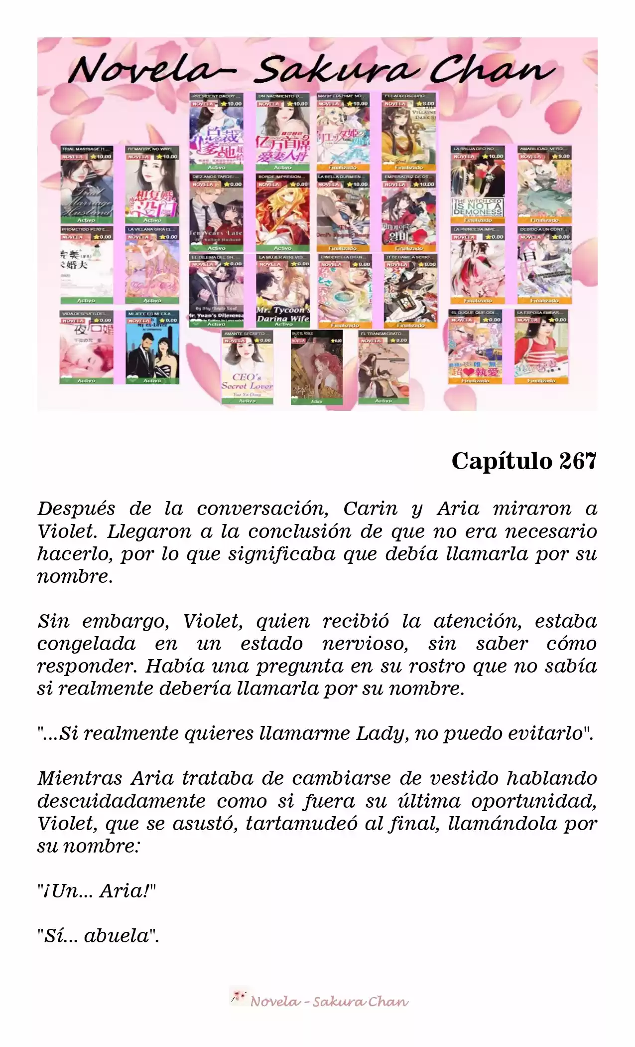 La Villana Gira El Reloj De Arena (Novela) - Capítulo 267 - Página 2 - LectorTMOo