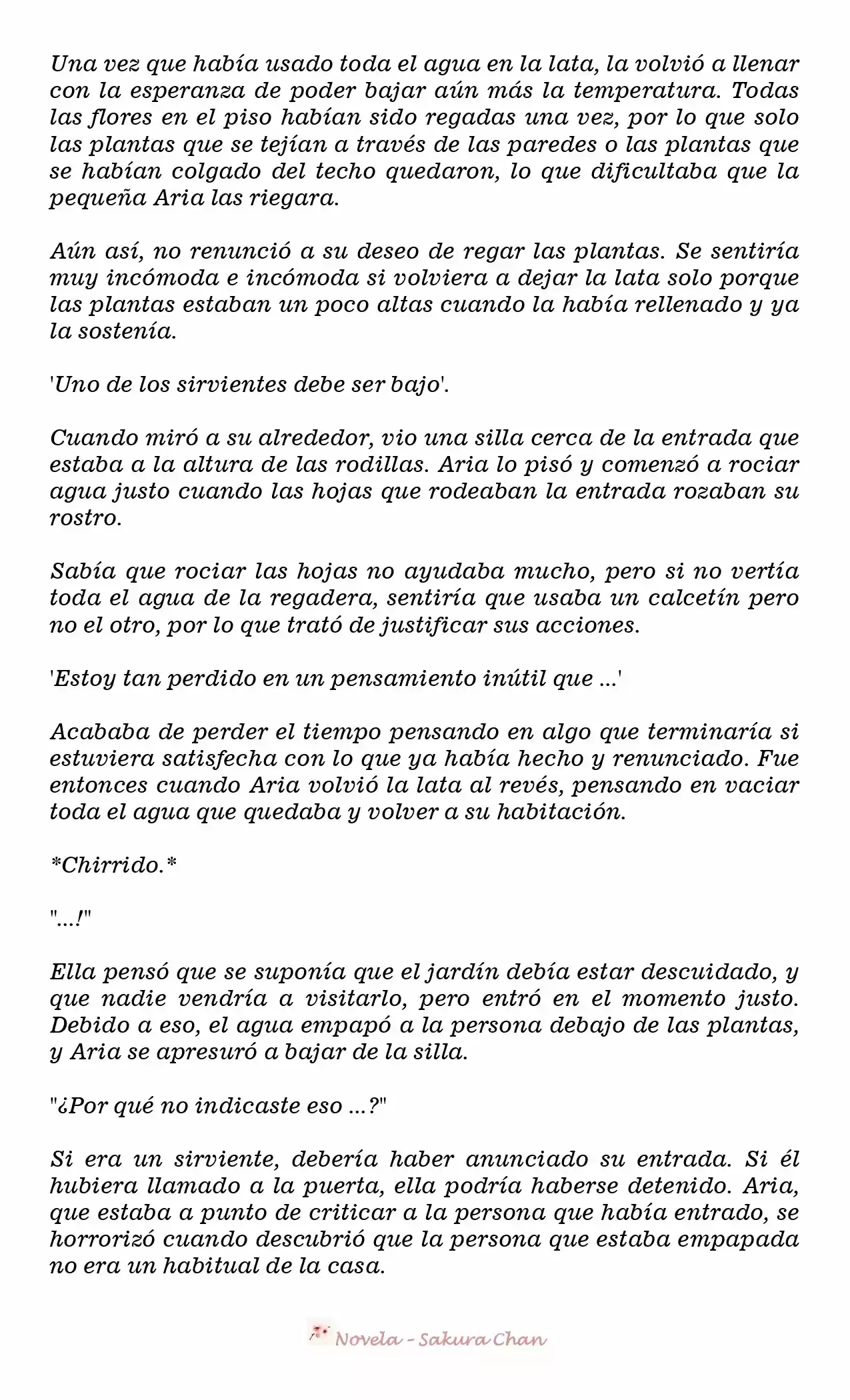 La Villana Gira El Reloj De Arena (Novela) - Capítulo 27 - Página 5 - LectorTMOo