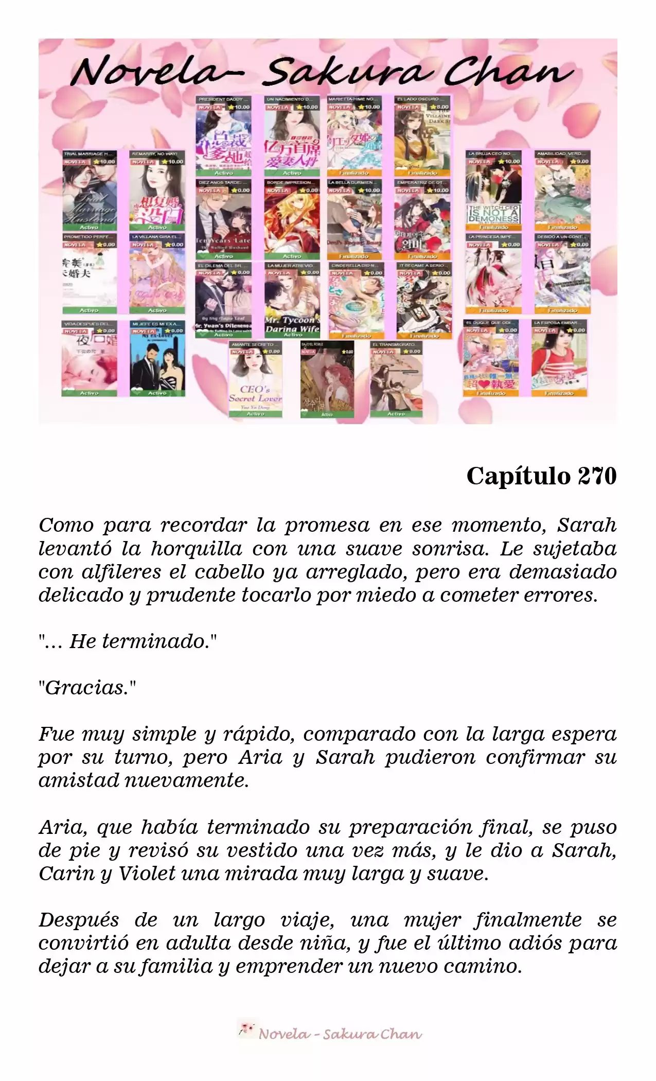La Villana Gira El Reloj De Arena (Novela) - Capítulo 270 - Página 2 - LectorTMOo