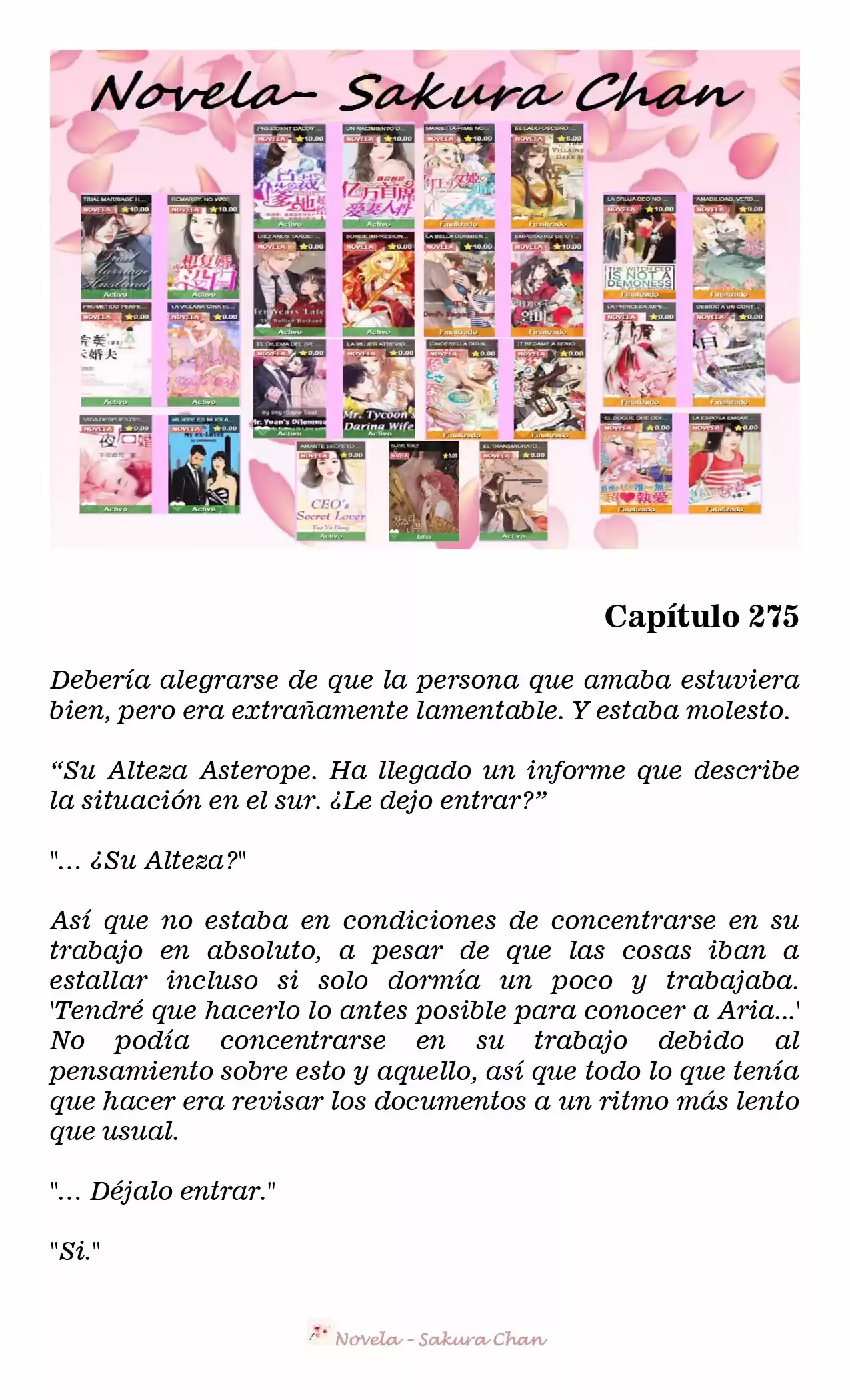 La Villana Gira El Reloj De Arena (Novela) - Capítulo 275 - Página 2 - LectorTMOo