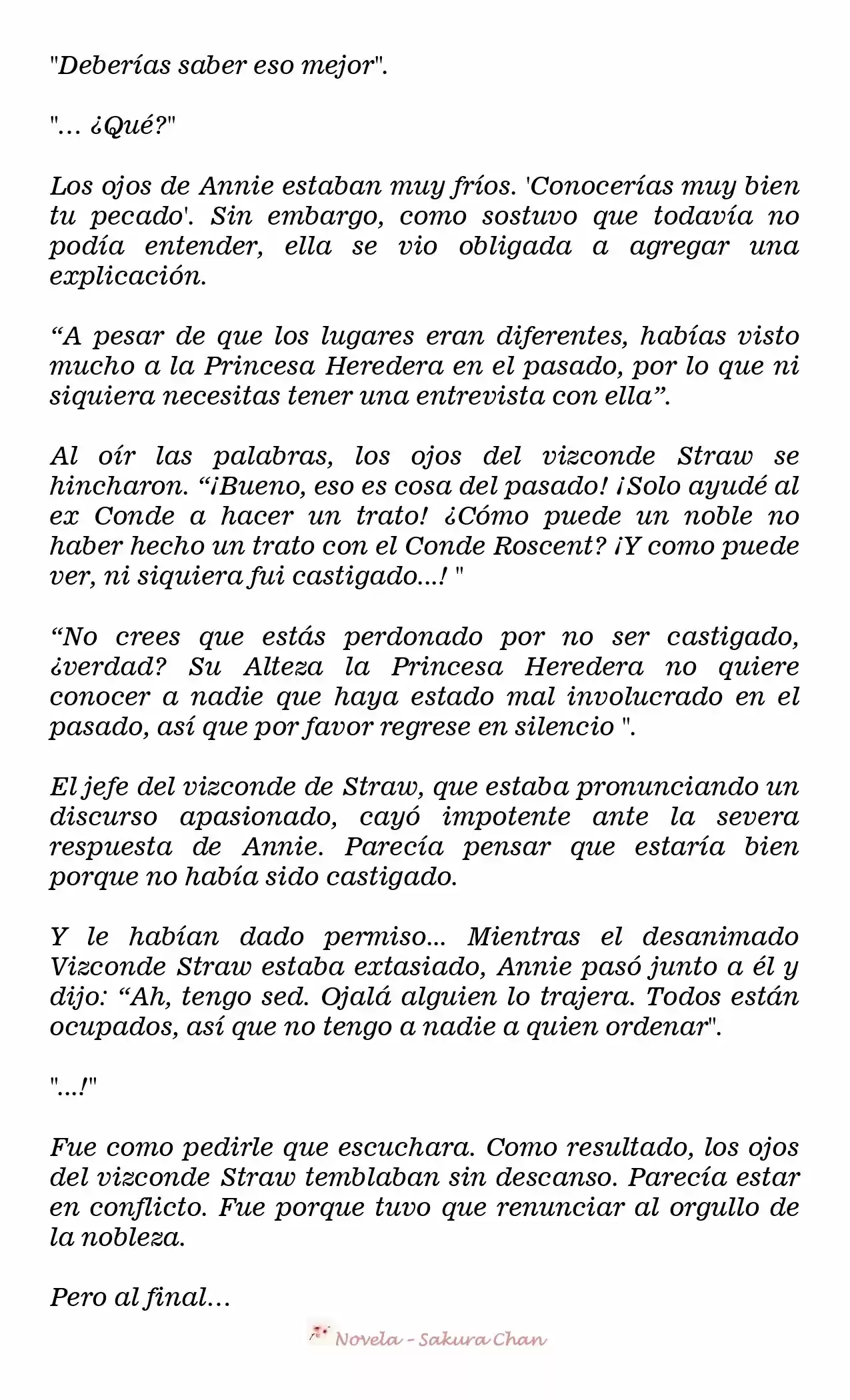 La Villana Gira El Reloj De Arena (Novela) - Capítulo 285 - Página 4 - LectorTMOo
