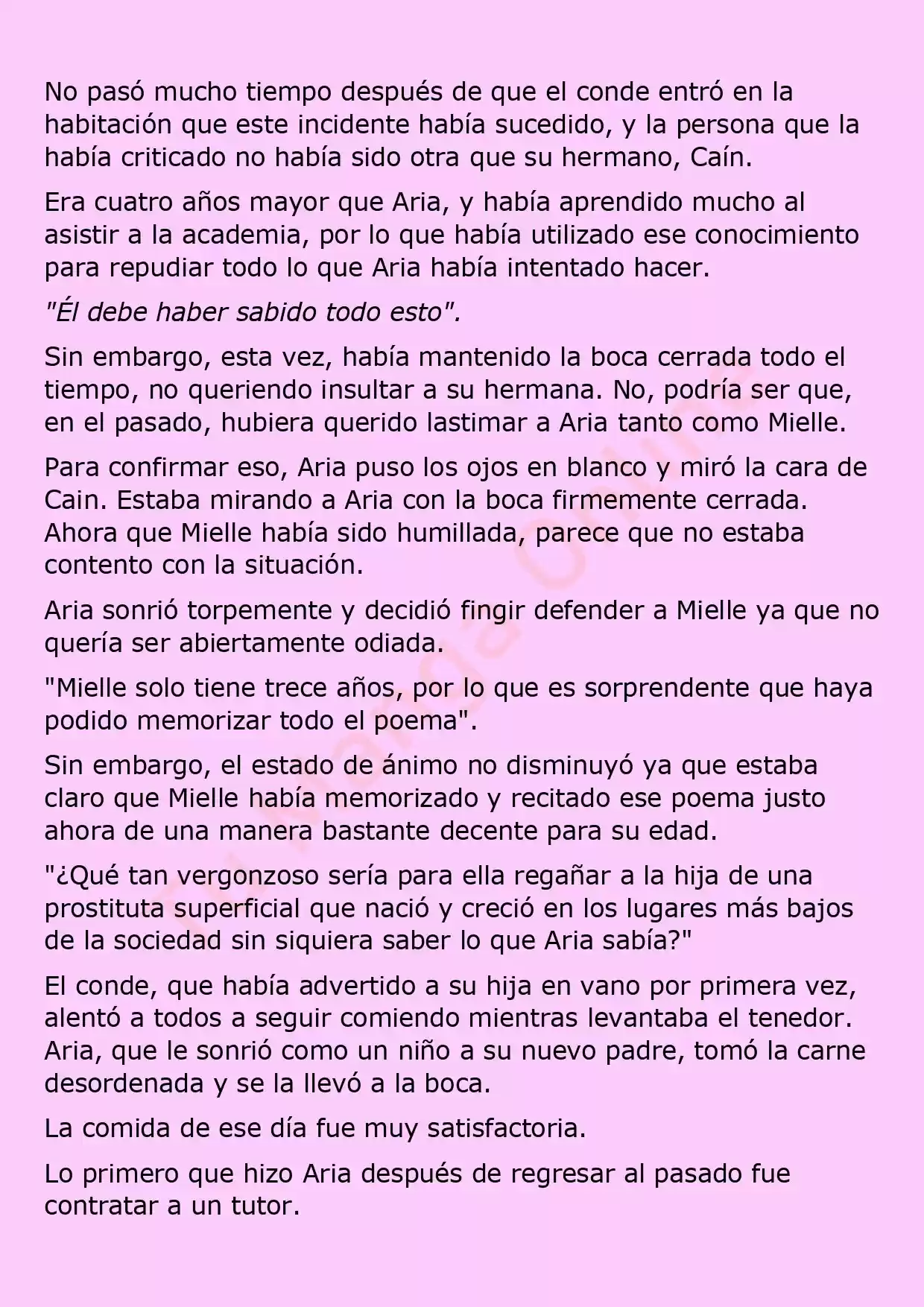 La Villana Gira El Reloj De Arena (Novela) - Capítulo 3 - Página 5 - LectorTMOo