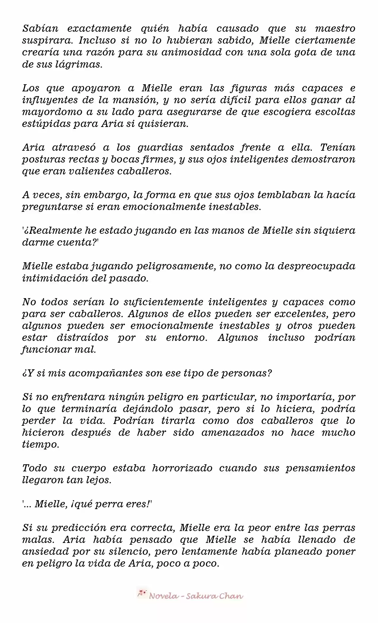 La Villana Gira El Reloj De Arena (Novela) - Capítulo 32 - Página 6 - LectorTMOo