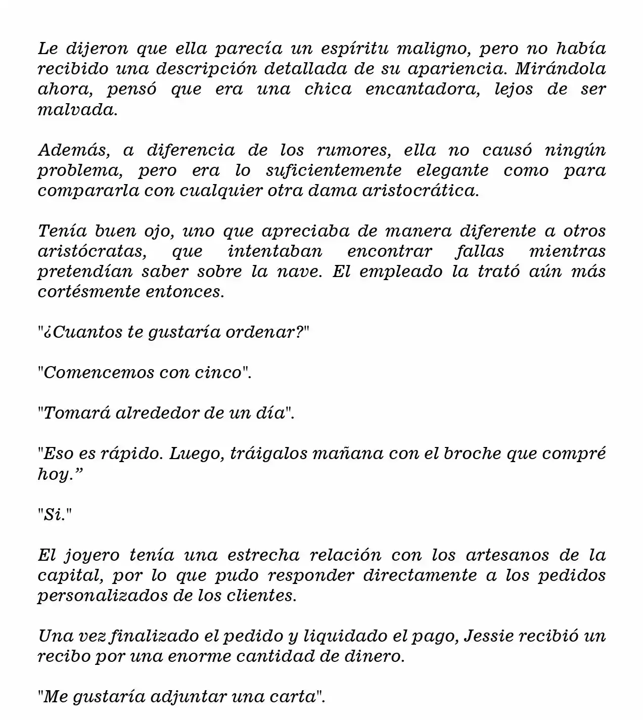 La Villana Gira El Reloj De Arena (Novela) - Capítulo 33 - Página 6 - LectorTMOo