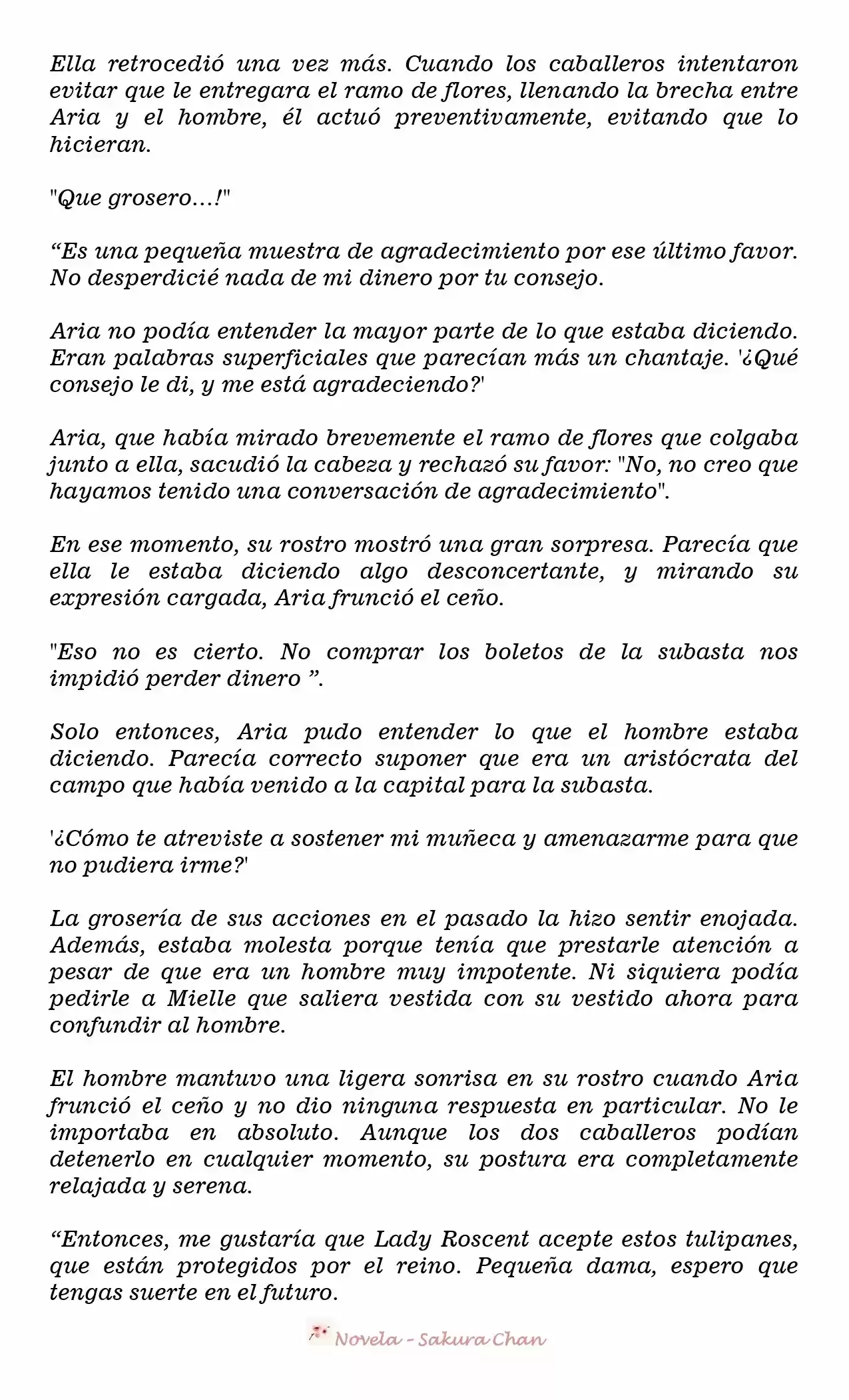La Villana Gira El Reloj De Arena (Novela) - Capítulo 35 - Página 4 - LectorTMOo
