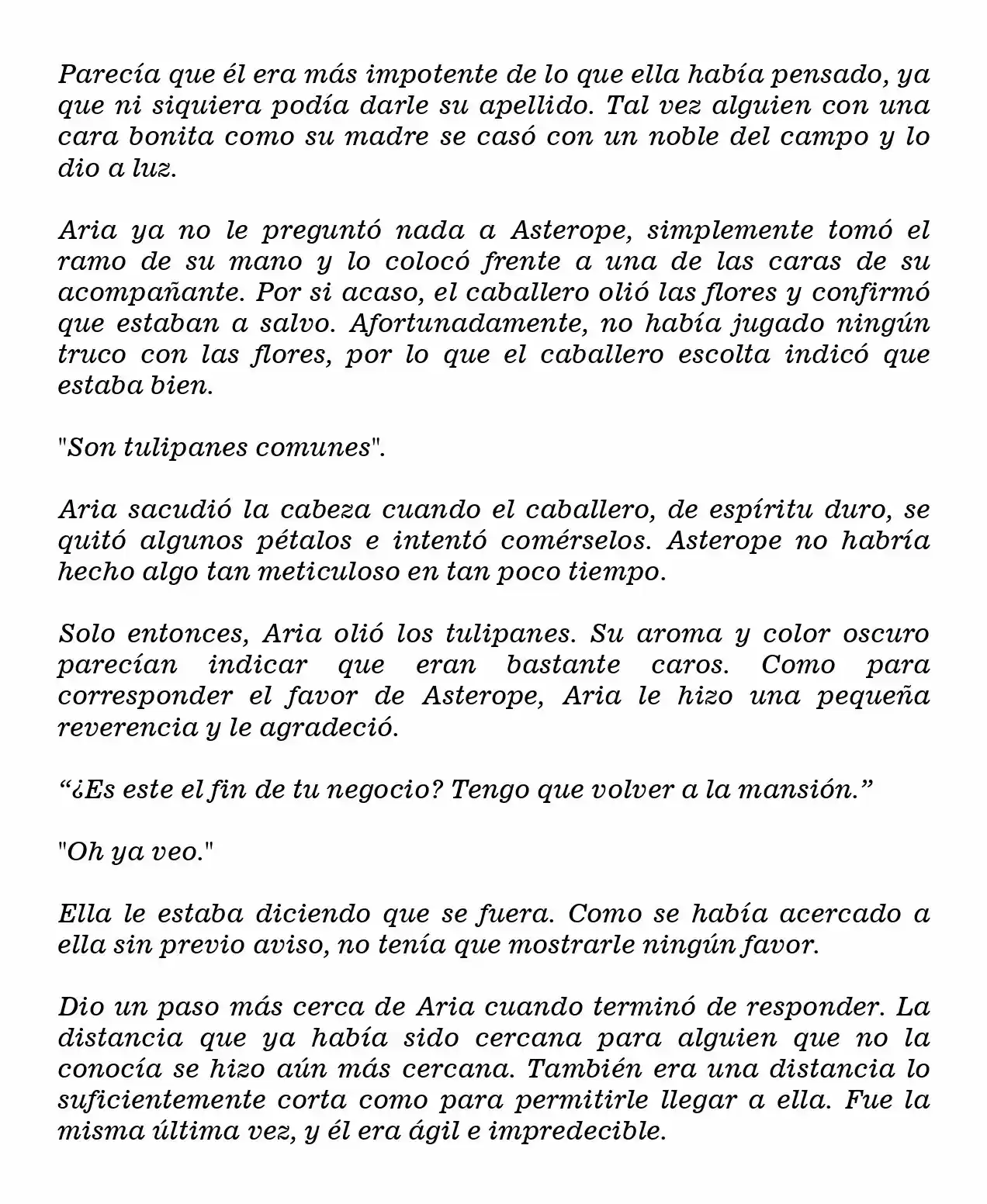 La Villana Gira El Reloj De Arena (Novela) - Capítulo 35 - Página 6 - LectorTMOo