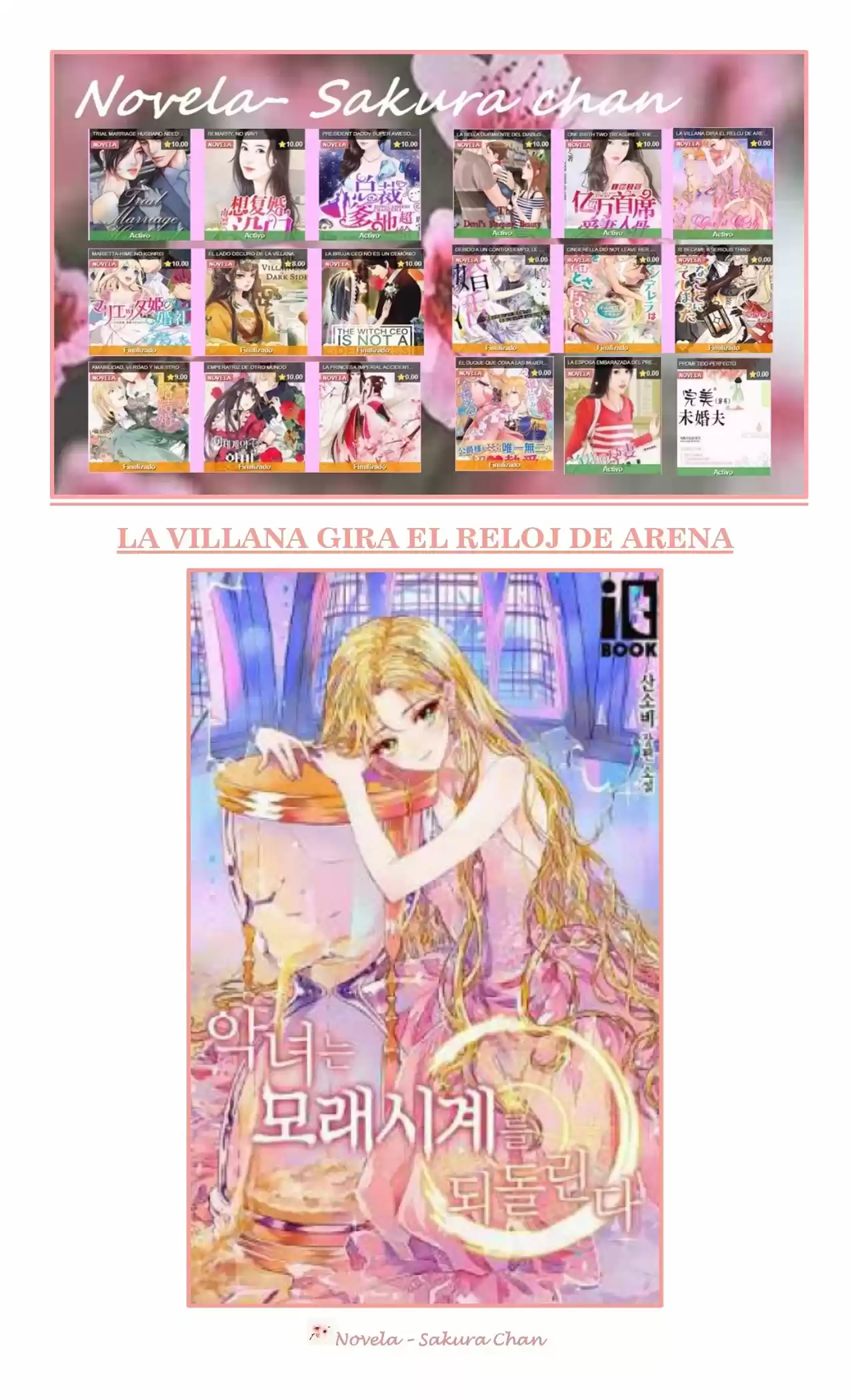 La Villana Gira El Reloj De Arena (Novela) - Capítulo 36 - Página 1 - LectorTMOo