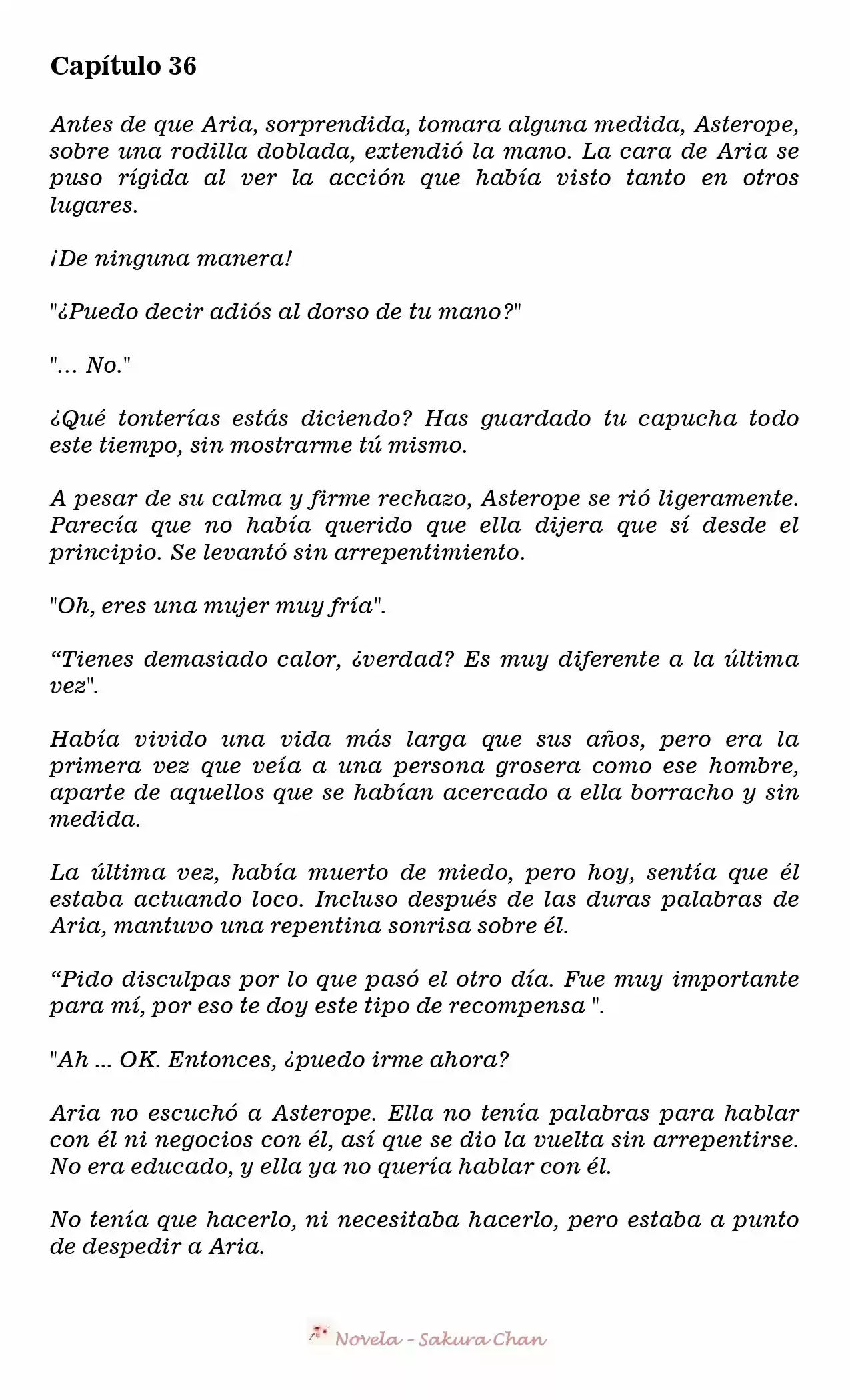 La Villana Gira El Reloj De Arena (Novela) - Capítulo 36 - Página 2 - LectorTMOo
