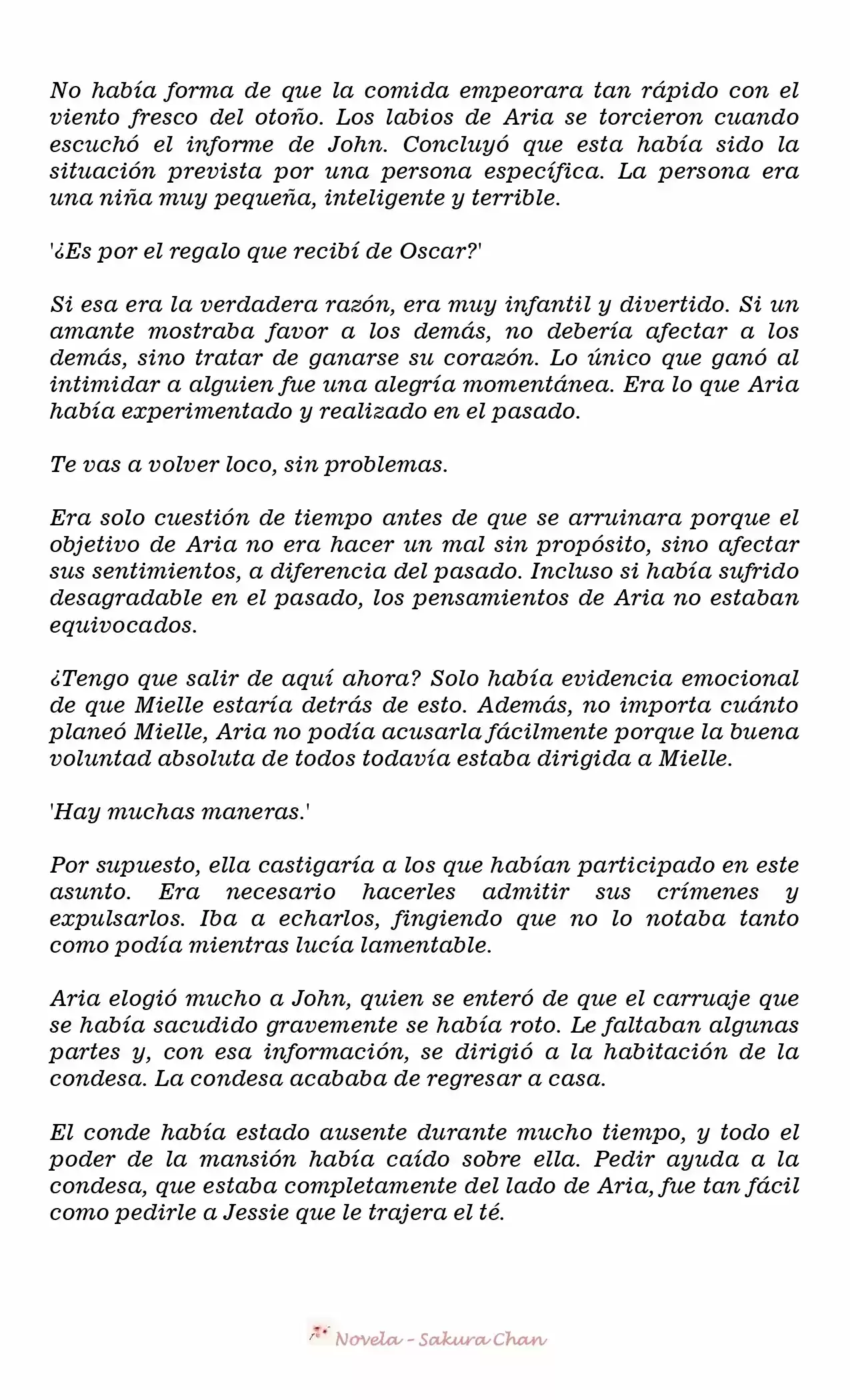 La Villana Gira El Reloj De Arena (Novela) - Capítulo 36 - Página 6 - LectorTMOo